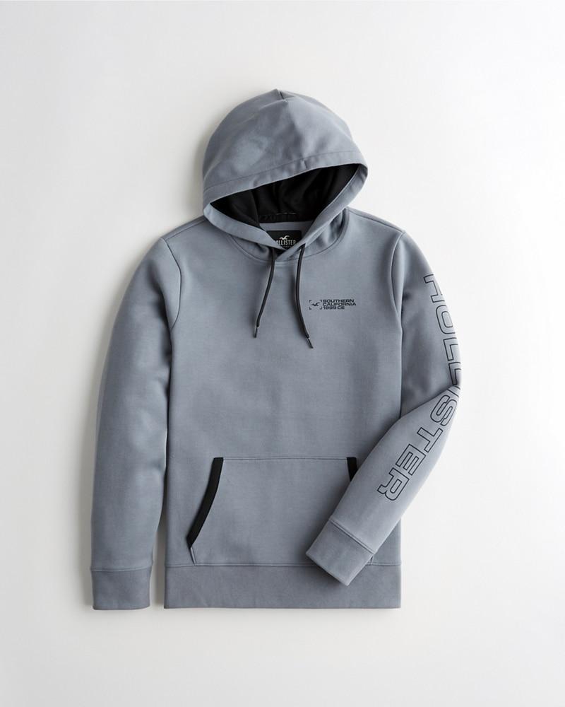 baby blue hollister hoodie