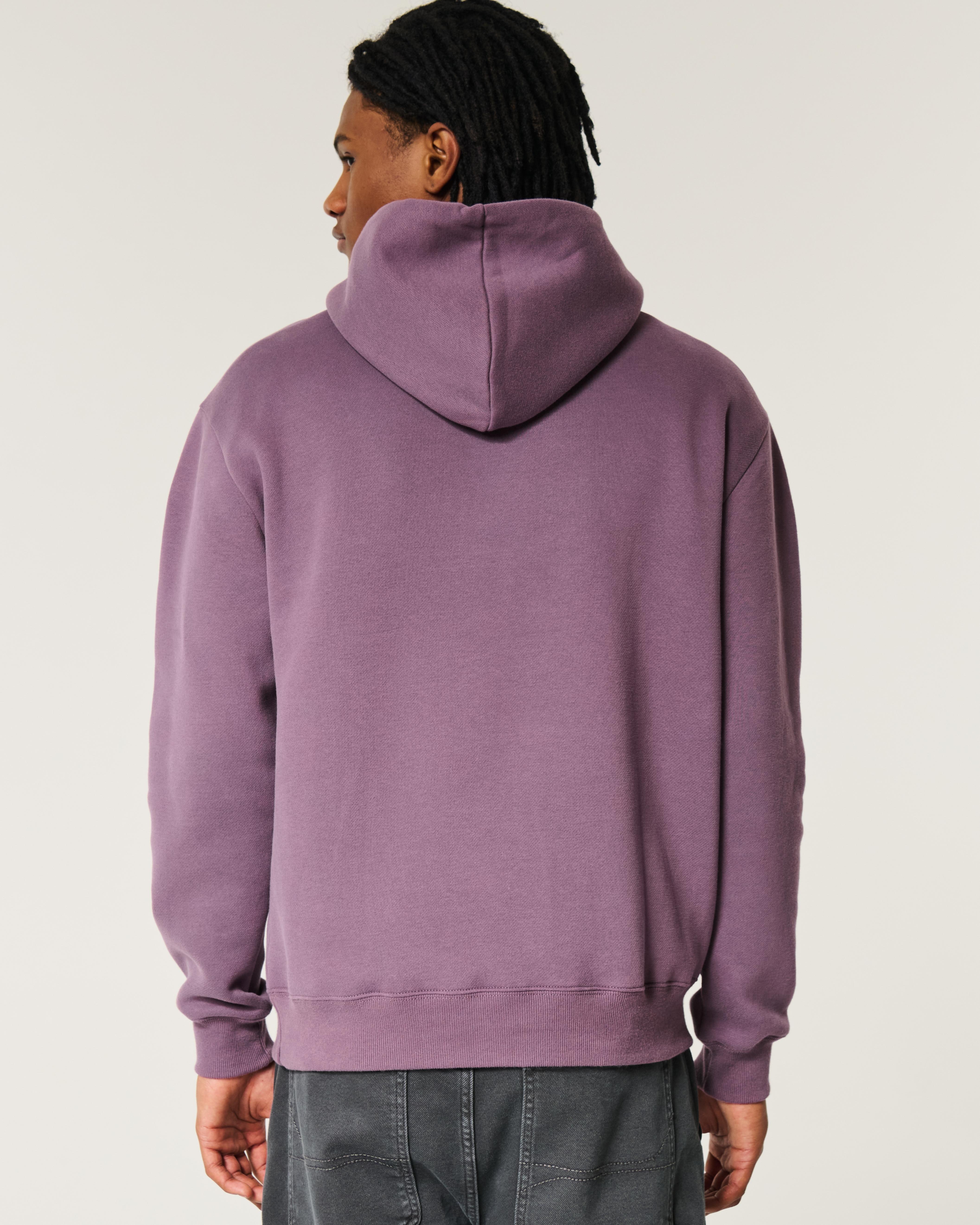 Purple hollister hoodie best sale