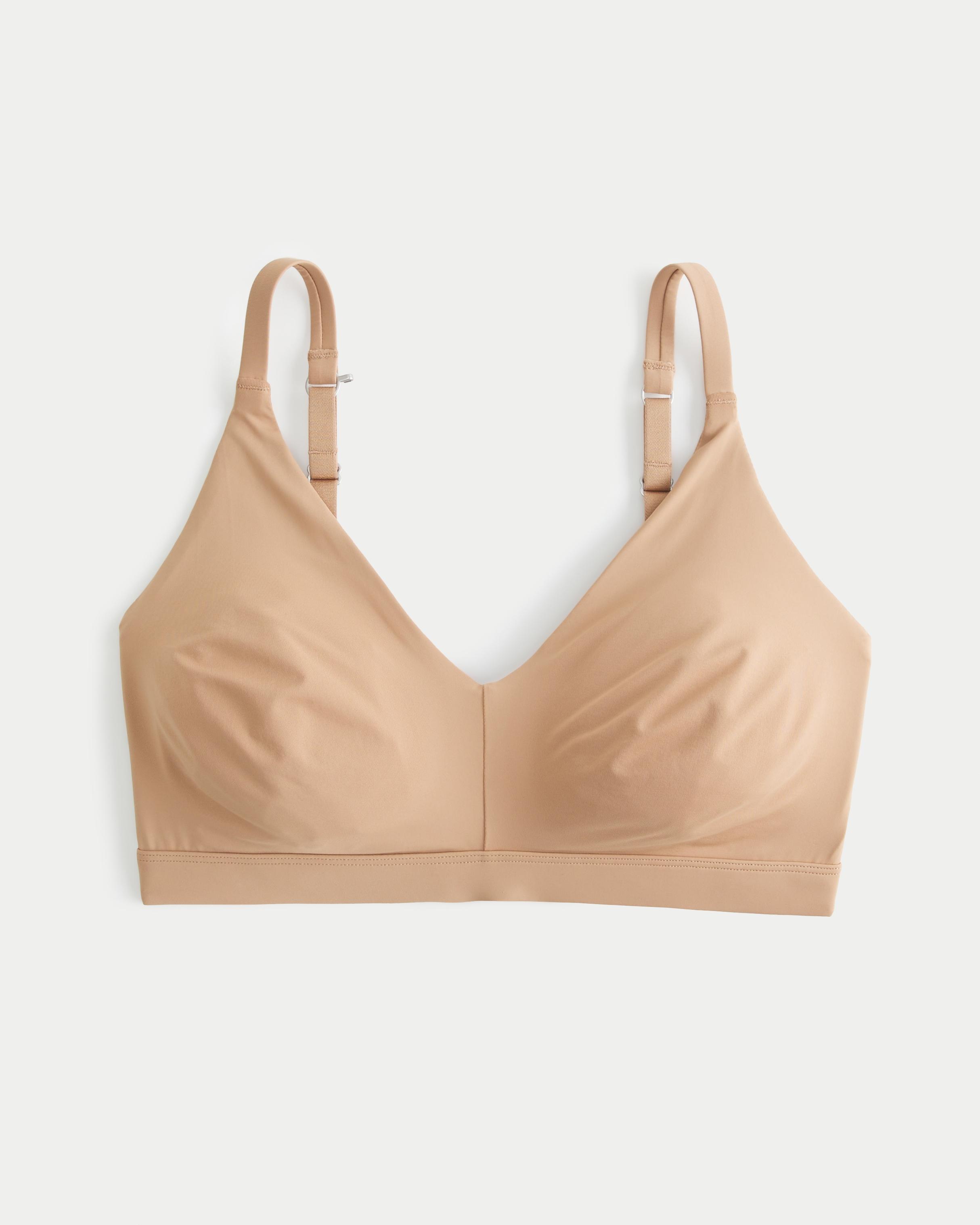 Hollister Gilly Hicks Micro-modal Triangle Bralette in Natural