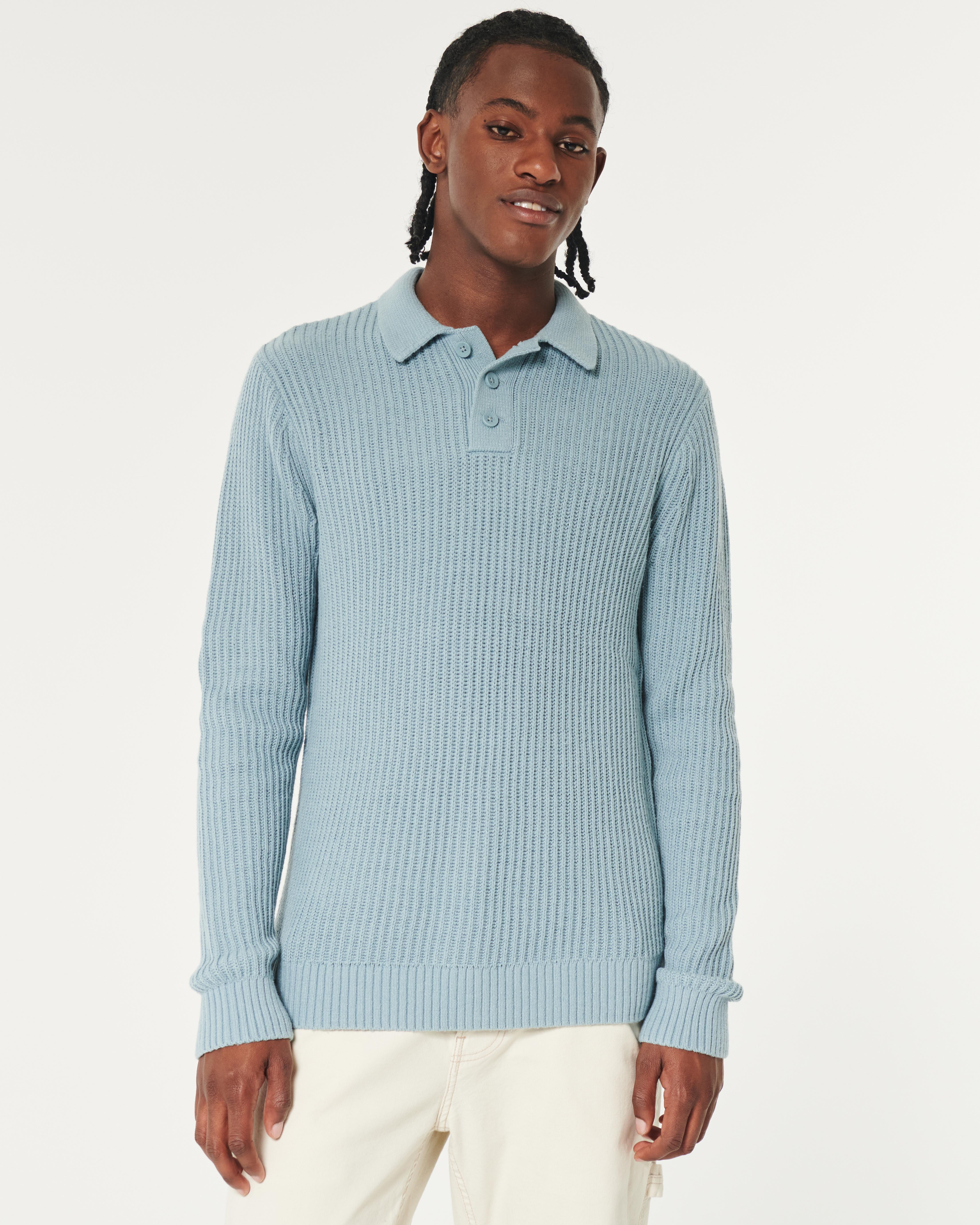 Hollister long sleeve polo online