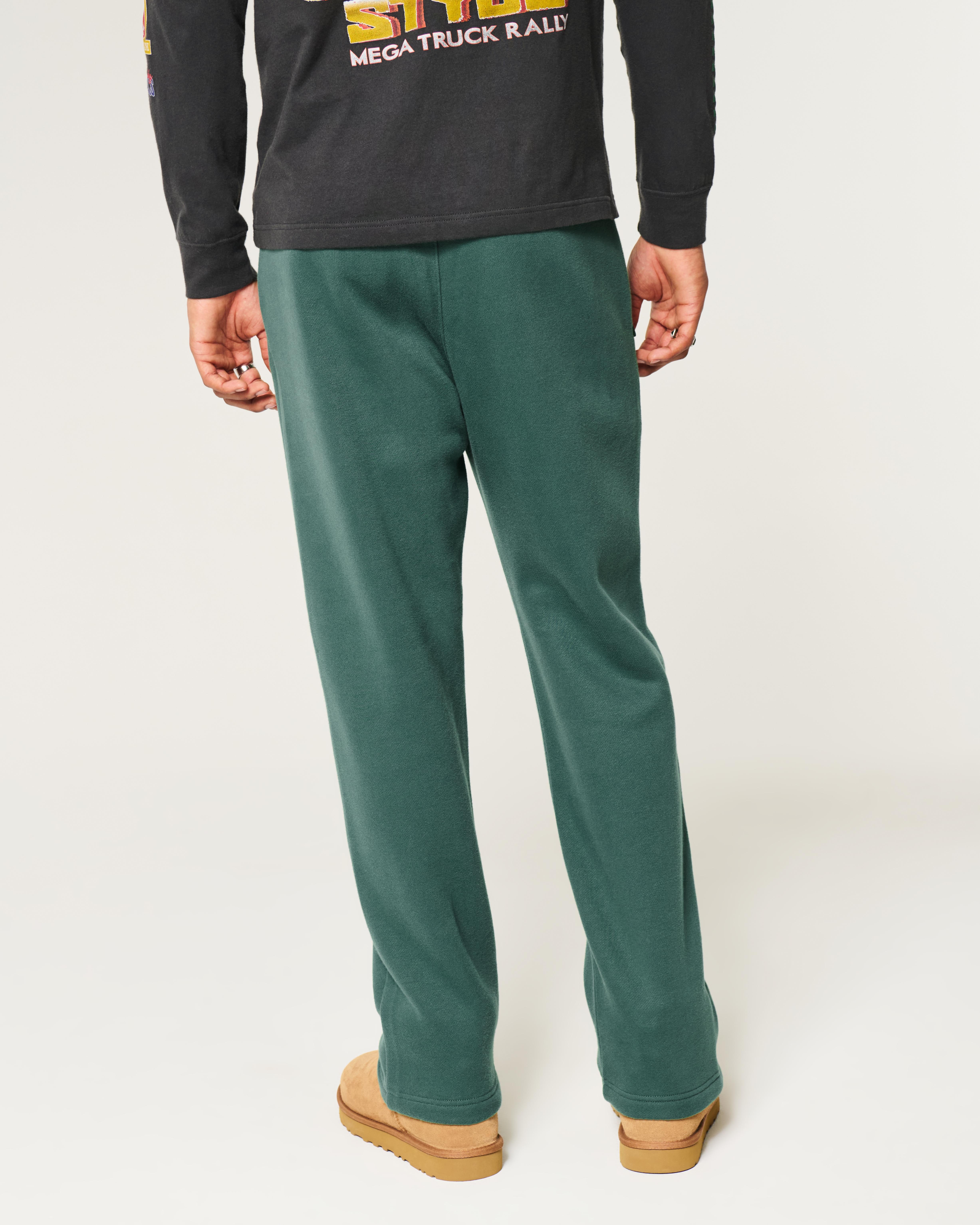 Hollister Relaxed Logo Sweatpants in Green for Men Lyst UK