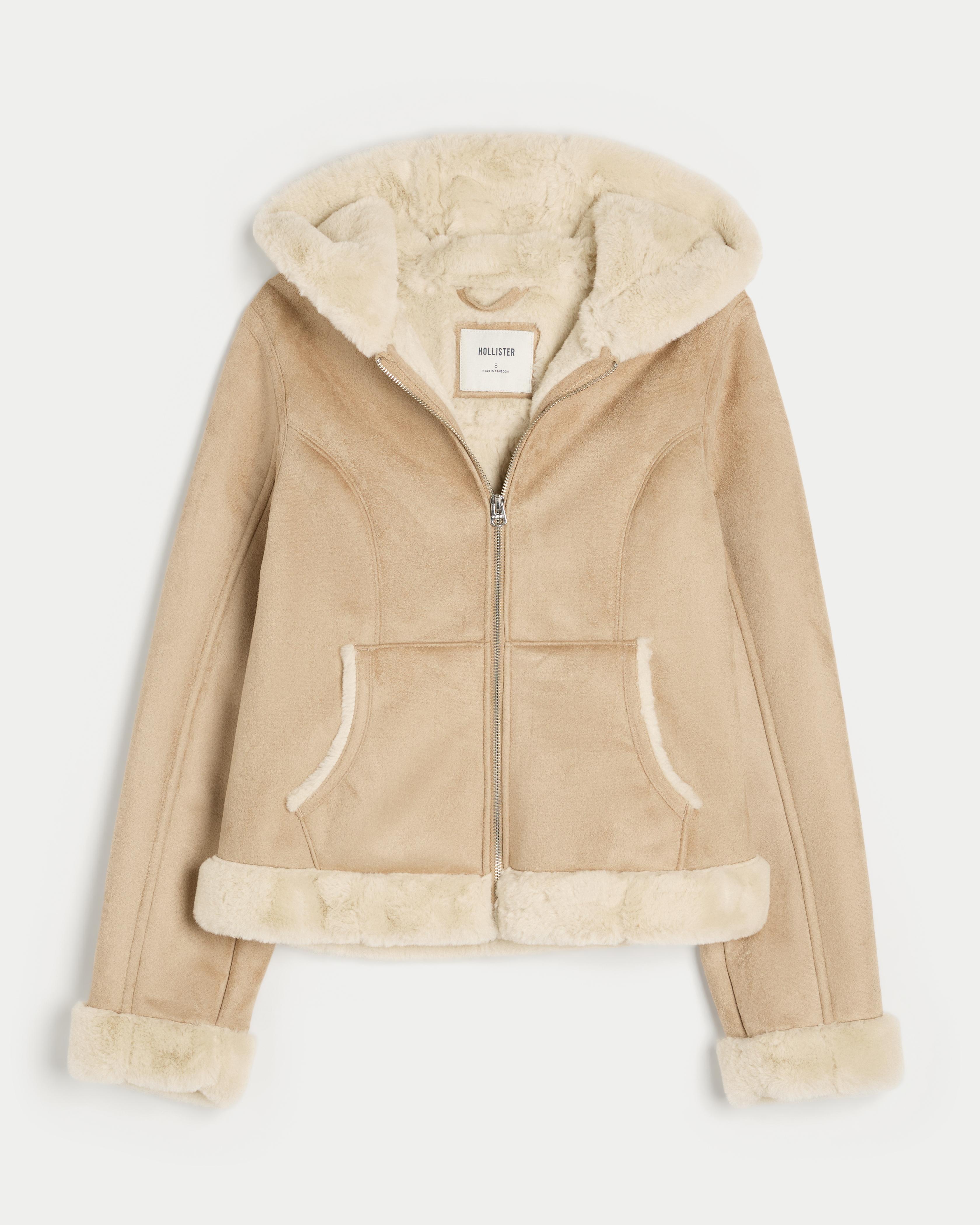 Fur Hollister Winterjacke Daunen Hollister Ultimative Winterjacke - Main Image