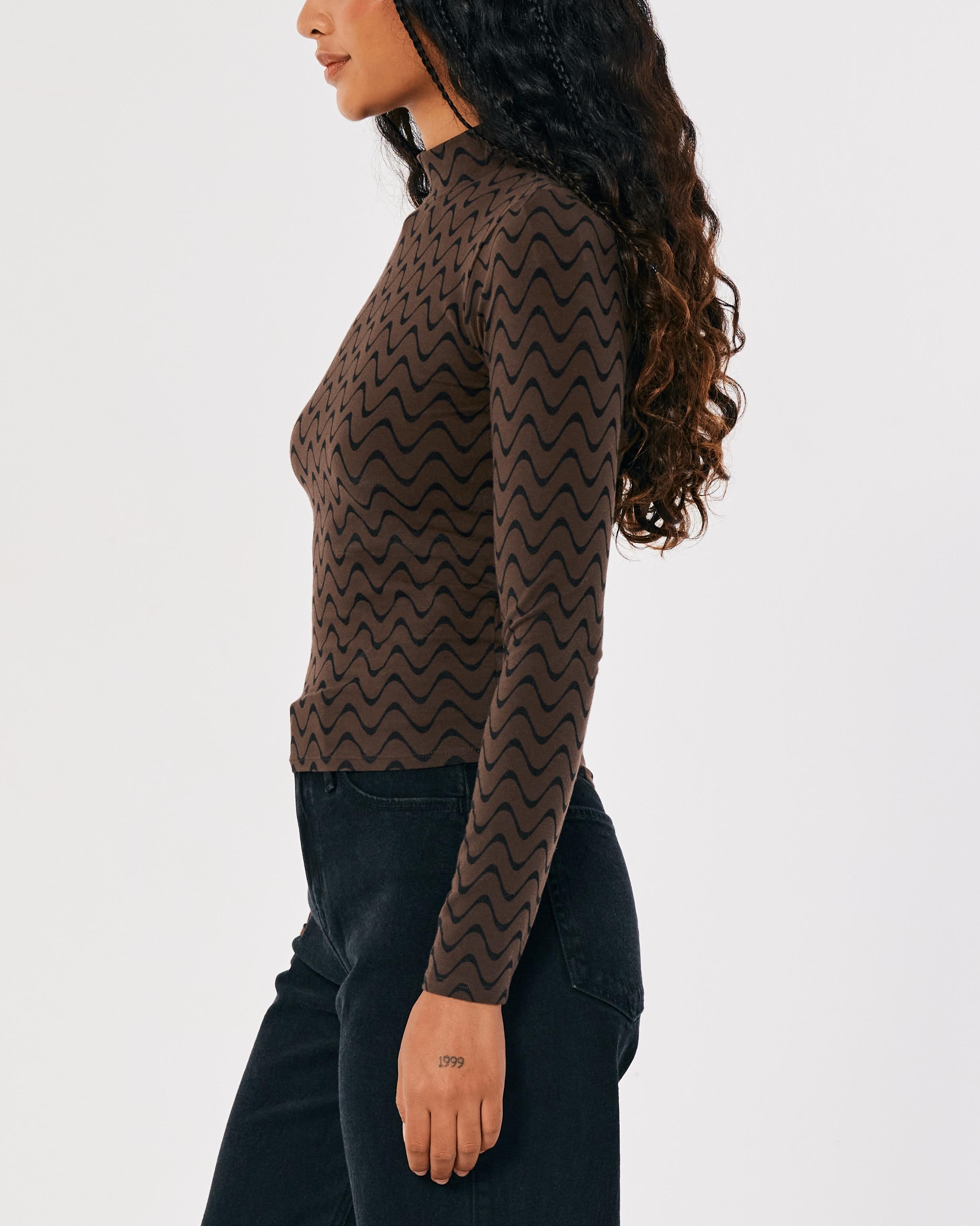 Hollister turtleneck top clearance