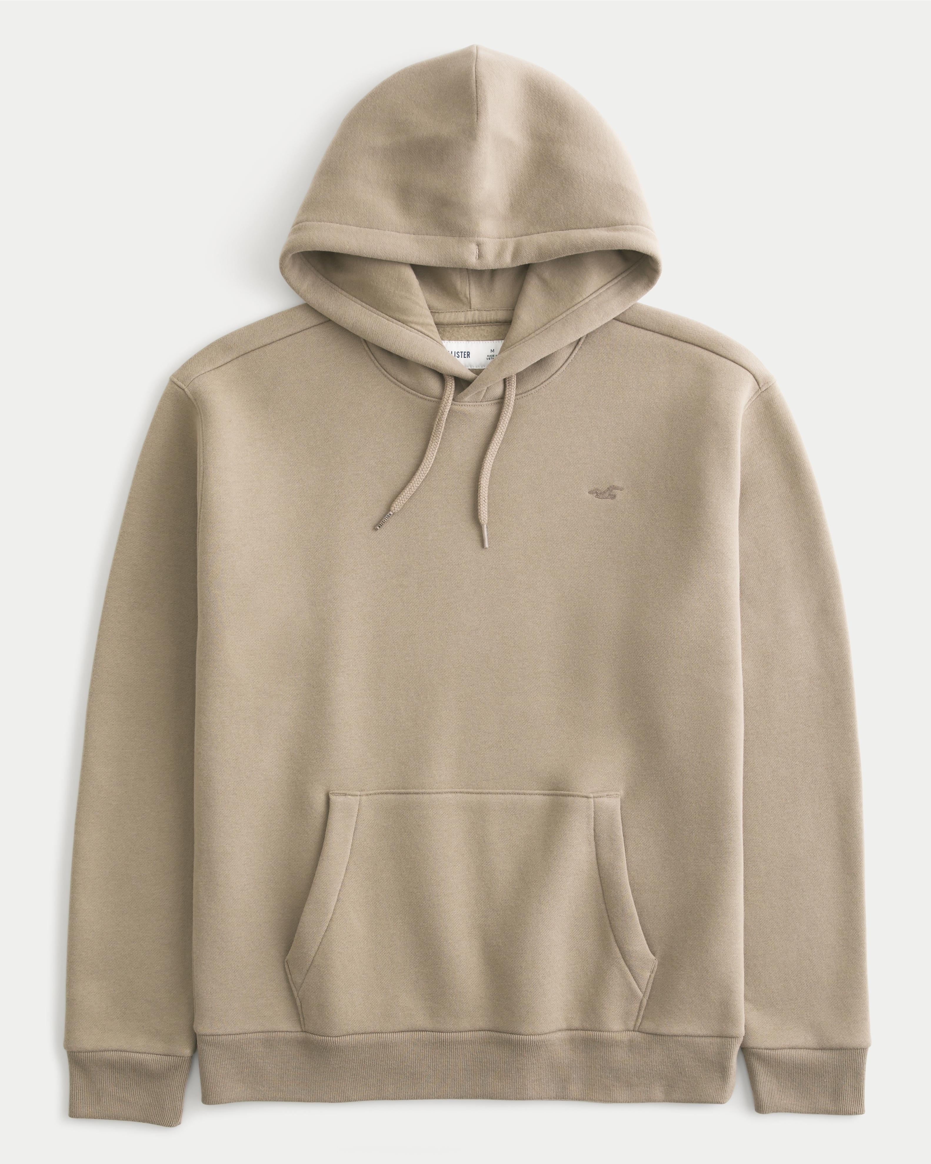 Hollister Relaxed Icon Hoodie in Natural for Men Lyst UK