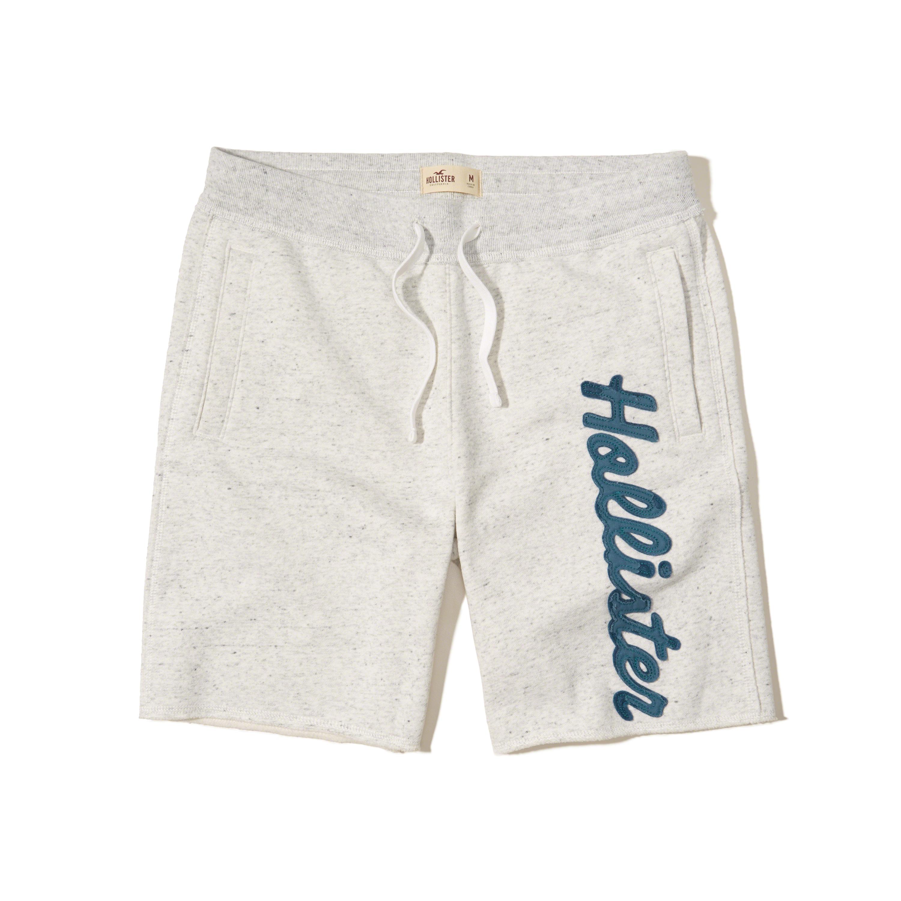 gray fleece shorts