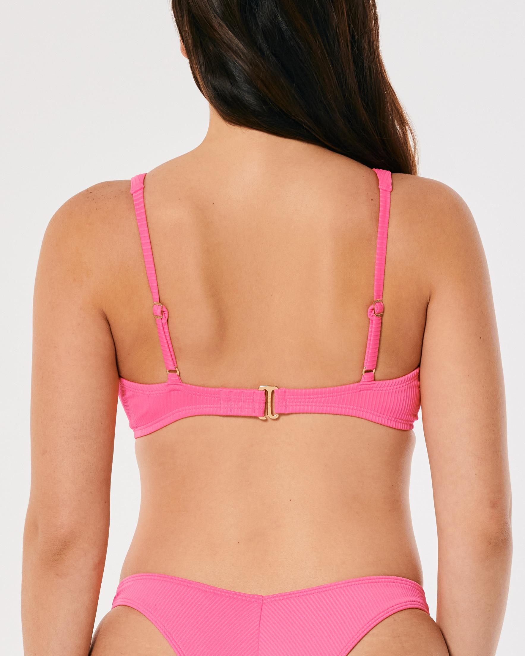 Hollister pink cheap bikini