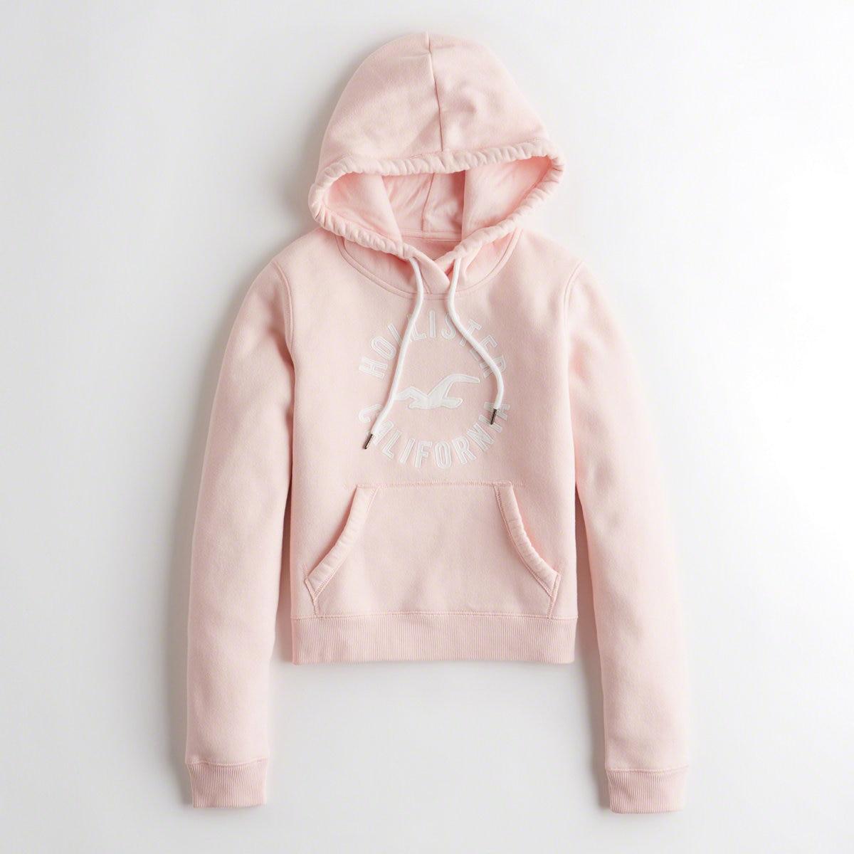 pink hollister jacket