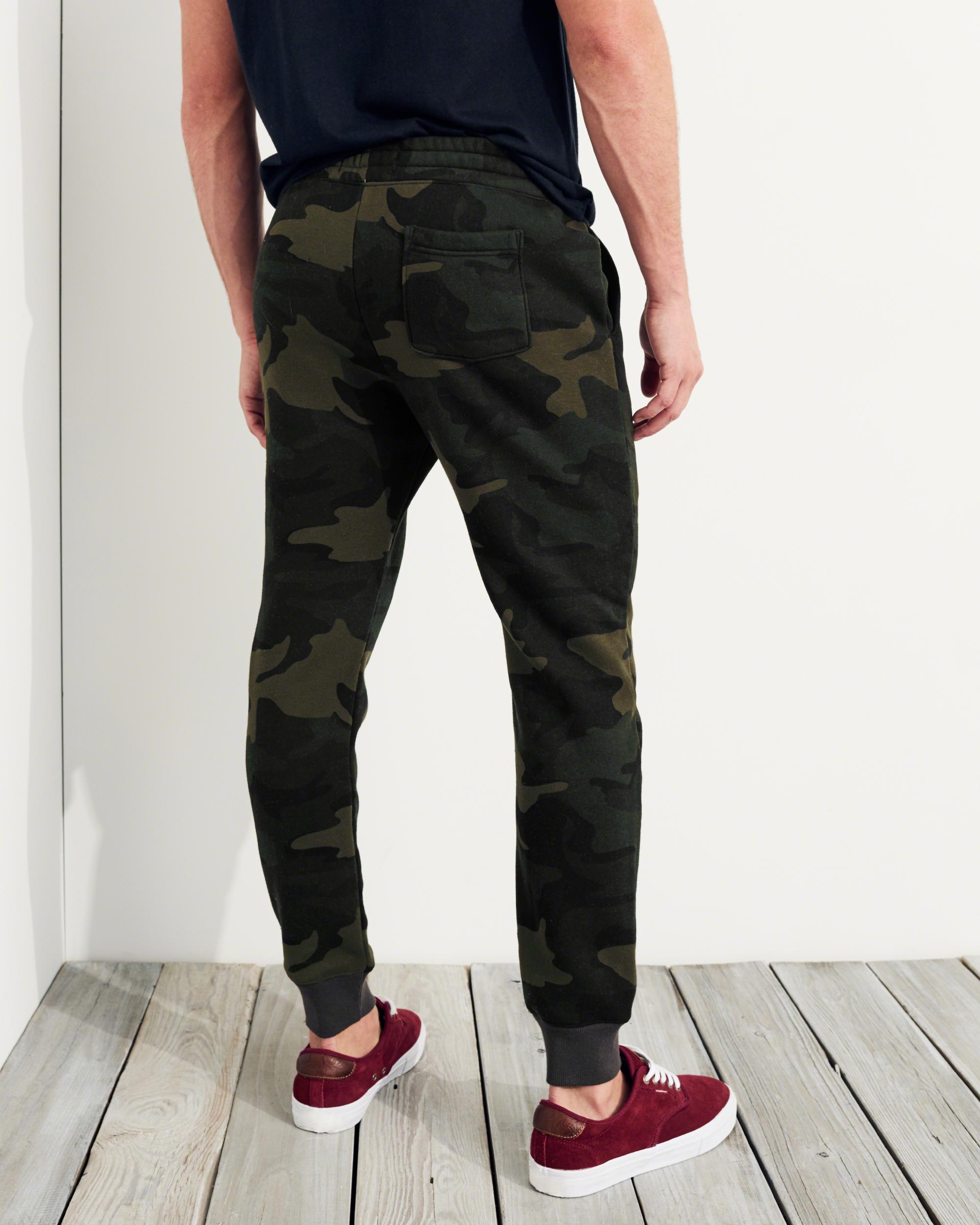 Lyst Hollister Super Skinny Fleece Jogger Pants for Men