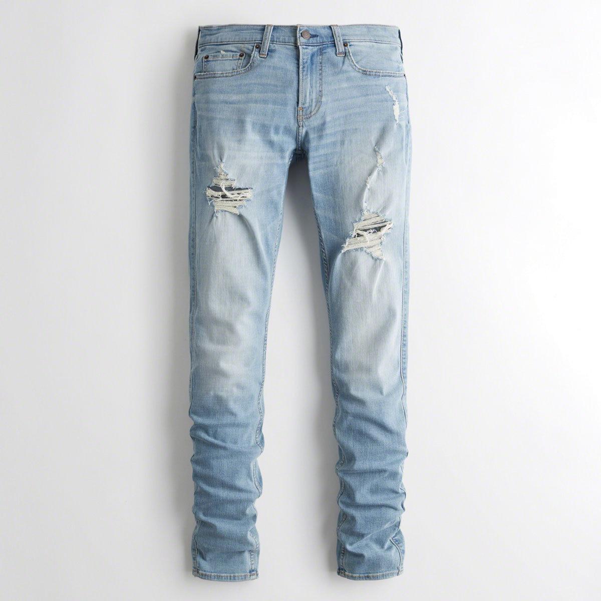 stacked skinny jeans hollister