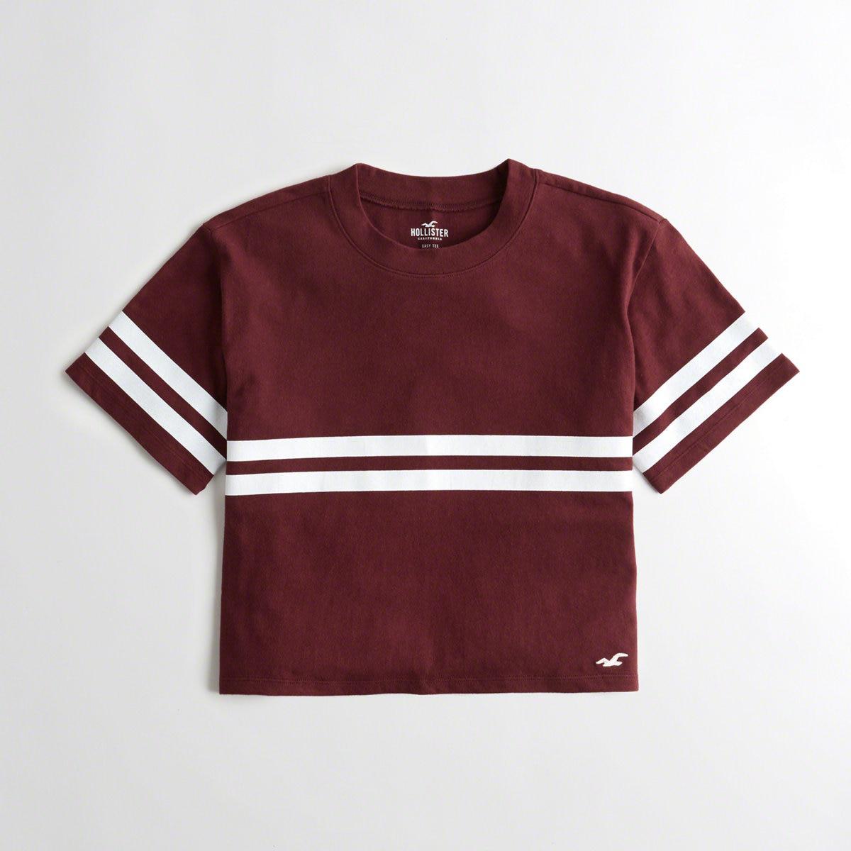 Hollister Burgundy Shirt 2024 www.sanvicentebenavente.es