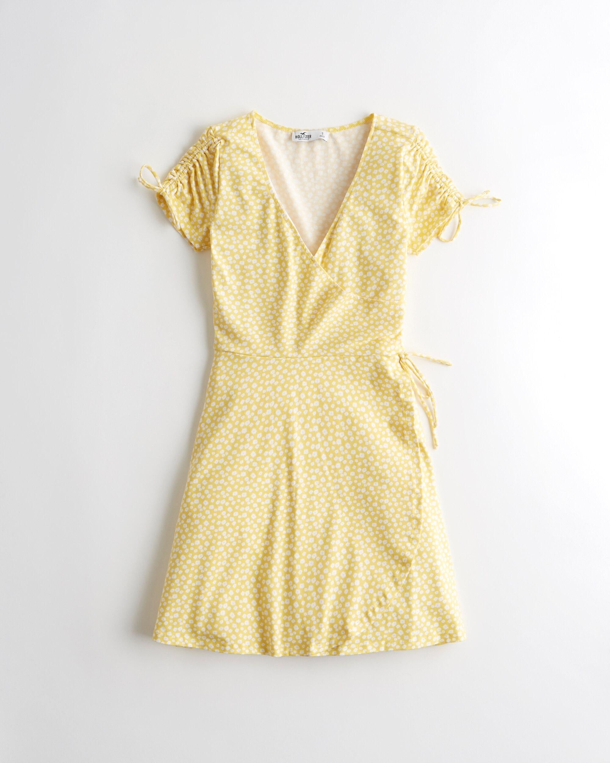 wrap dress hollister