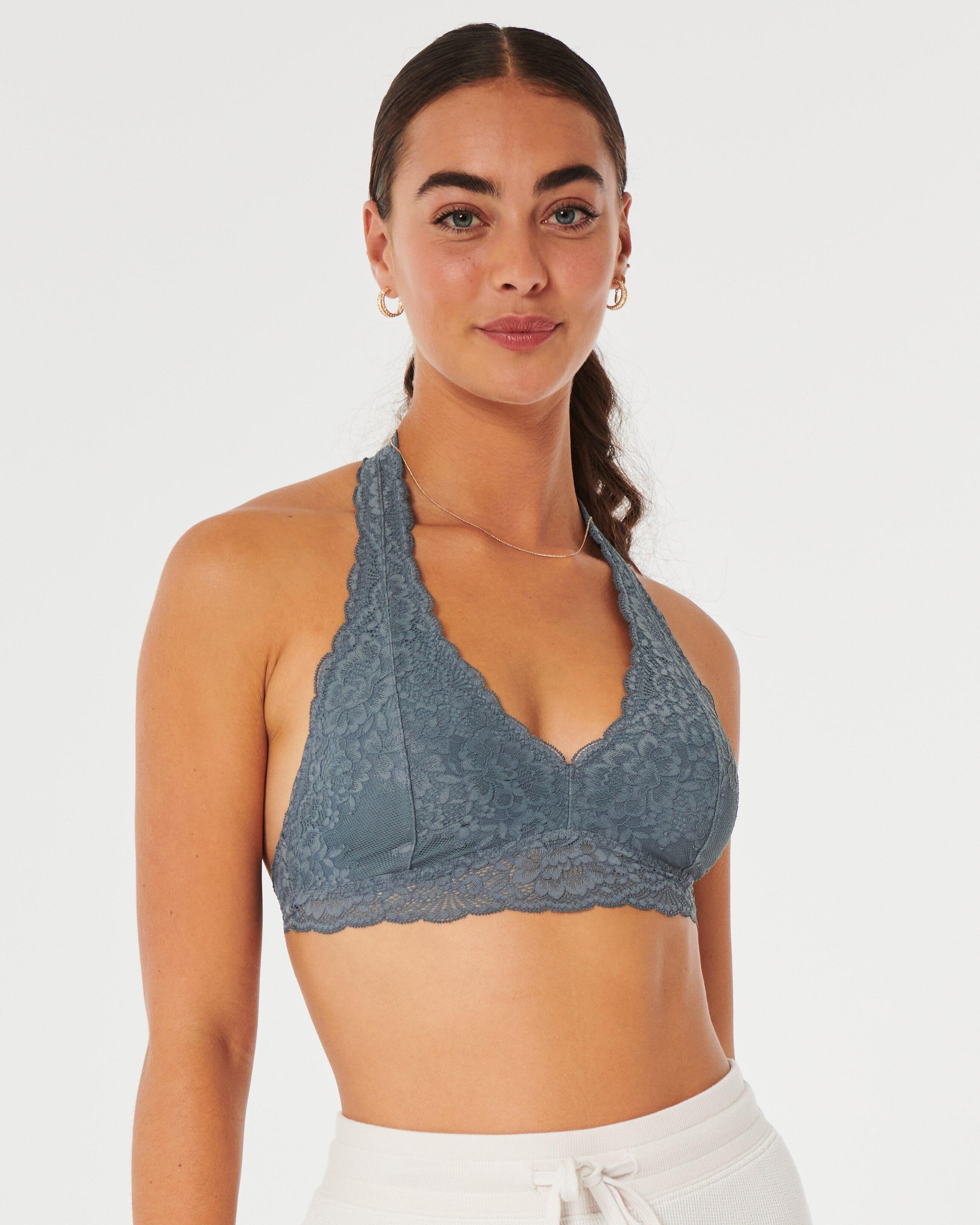 Gilly Hicks Lace Halter Bralette - Size: Small - Dutch Goat