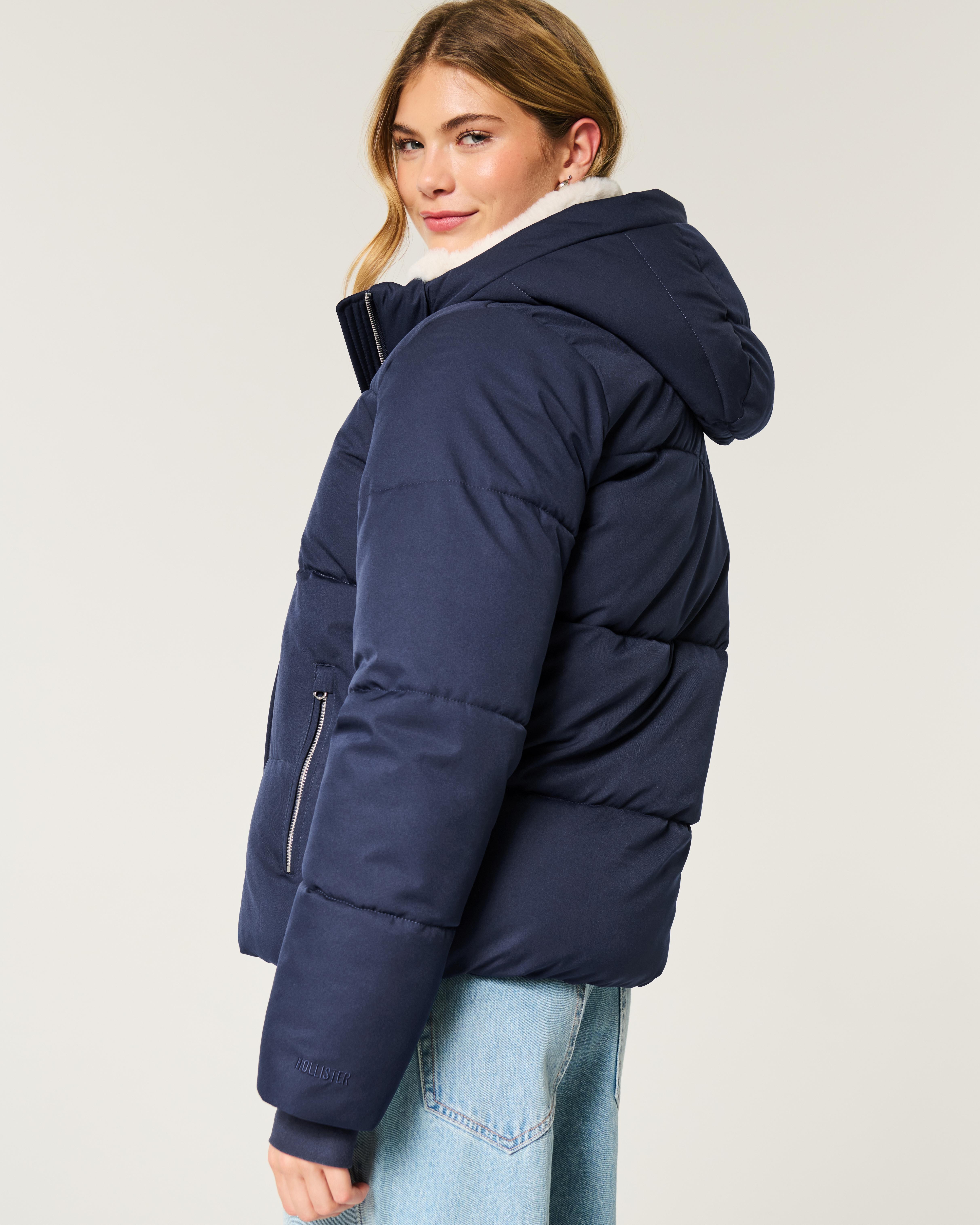 Winterjacke Hollister Allwetterjacke Damen Hollister Allwetter