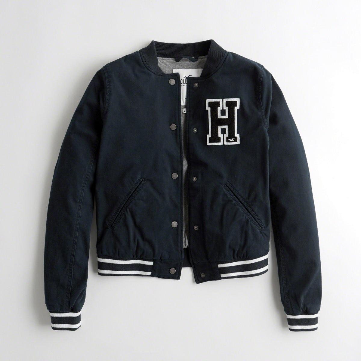 hollister letterman jacket