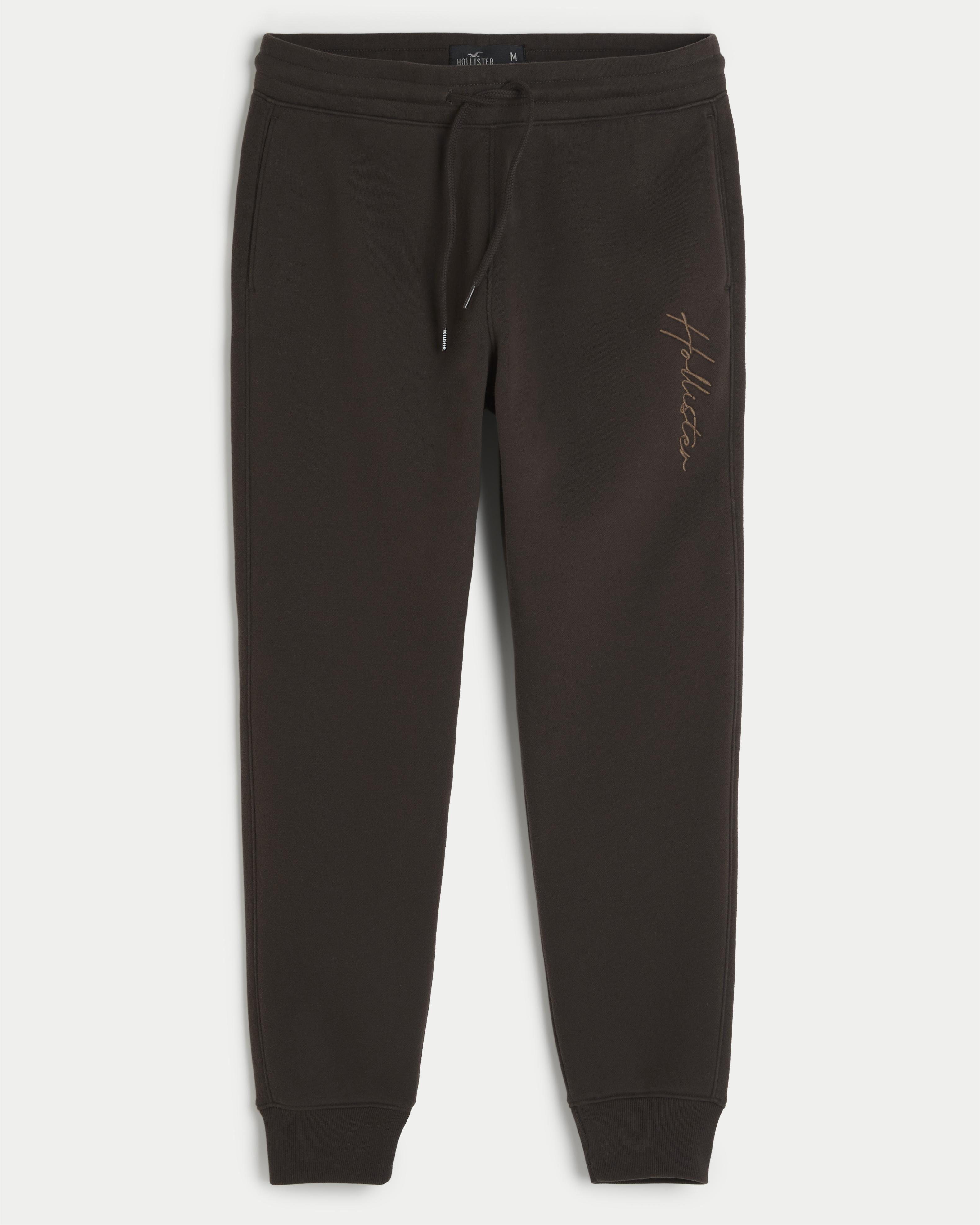 Black 2025 hollister joggers