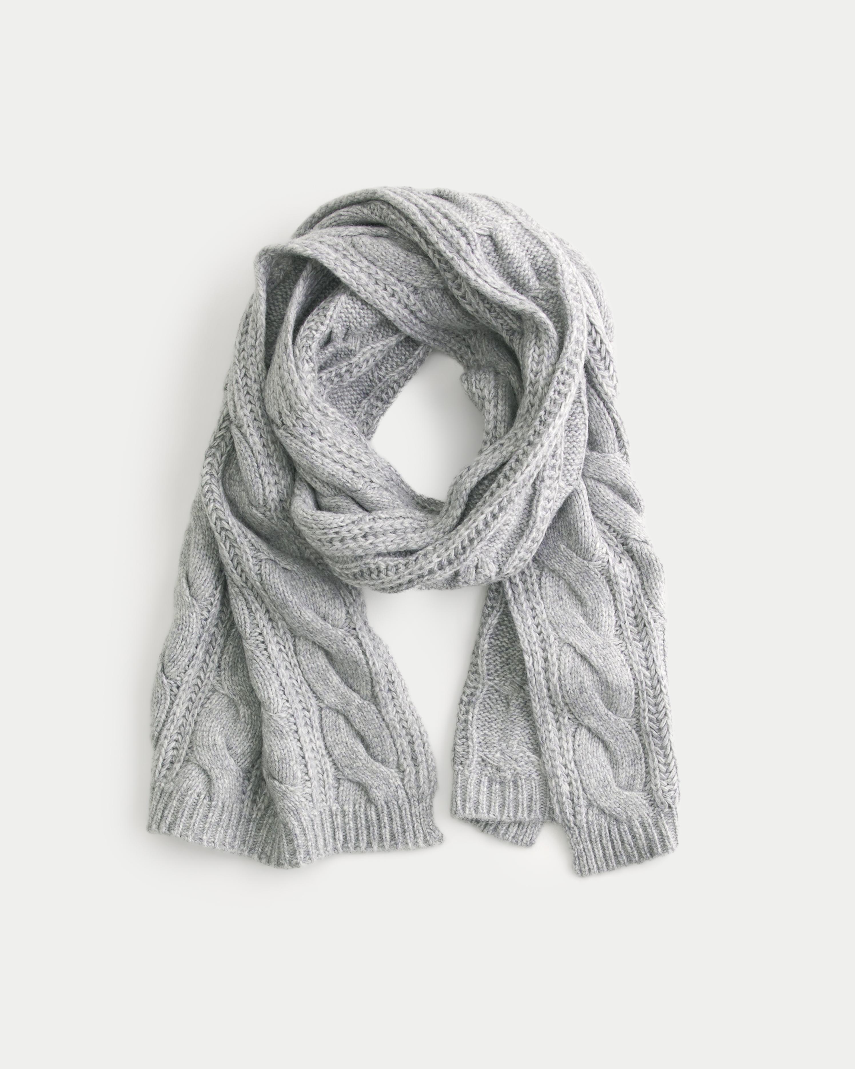 Hollister chunky woven scarf shop