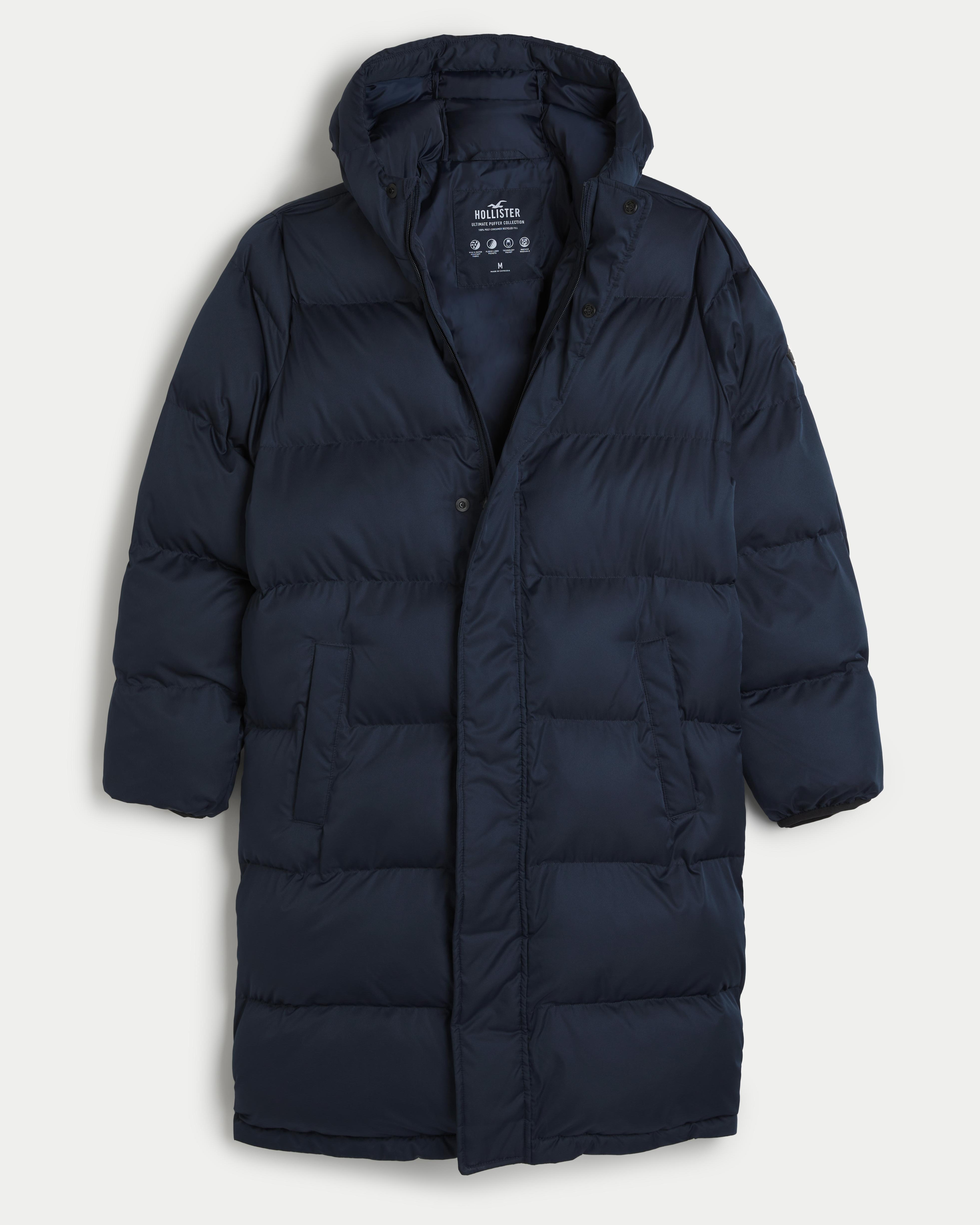 Hollister jacket navy blue outlet