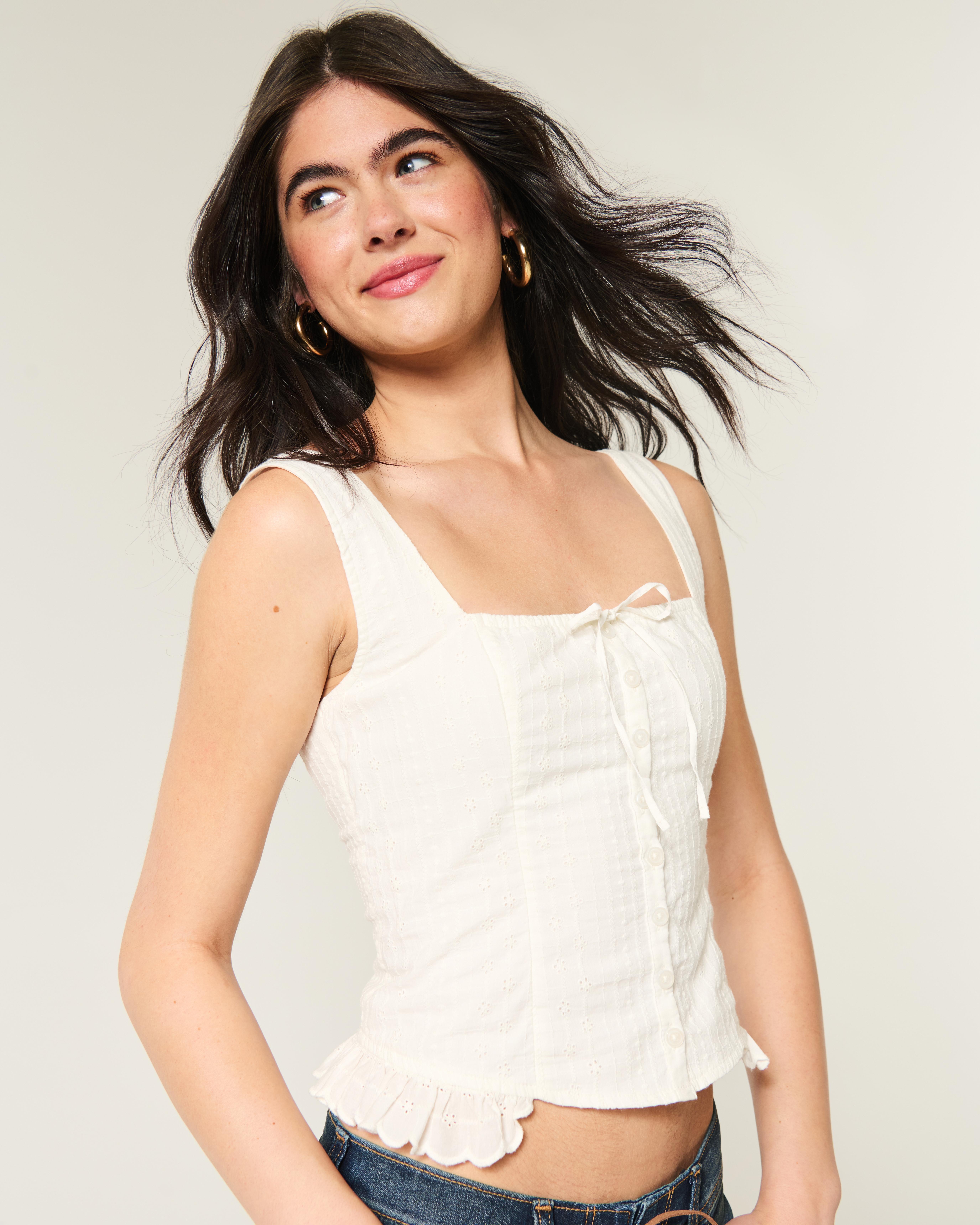 Hollister Corset Tops for Women Lyst UK