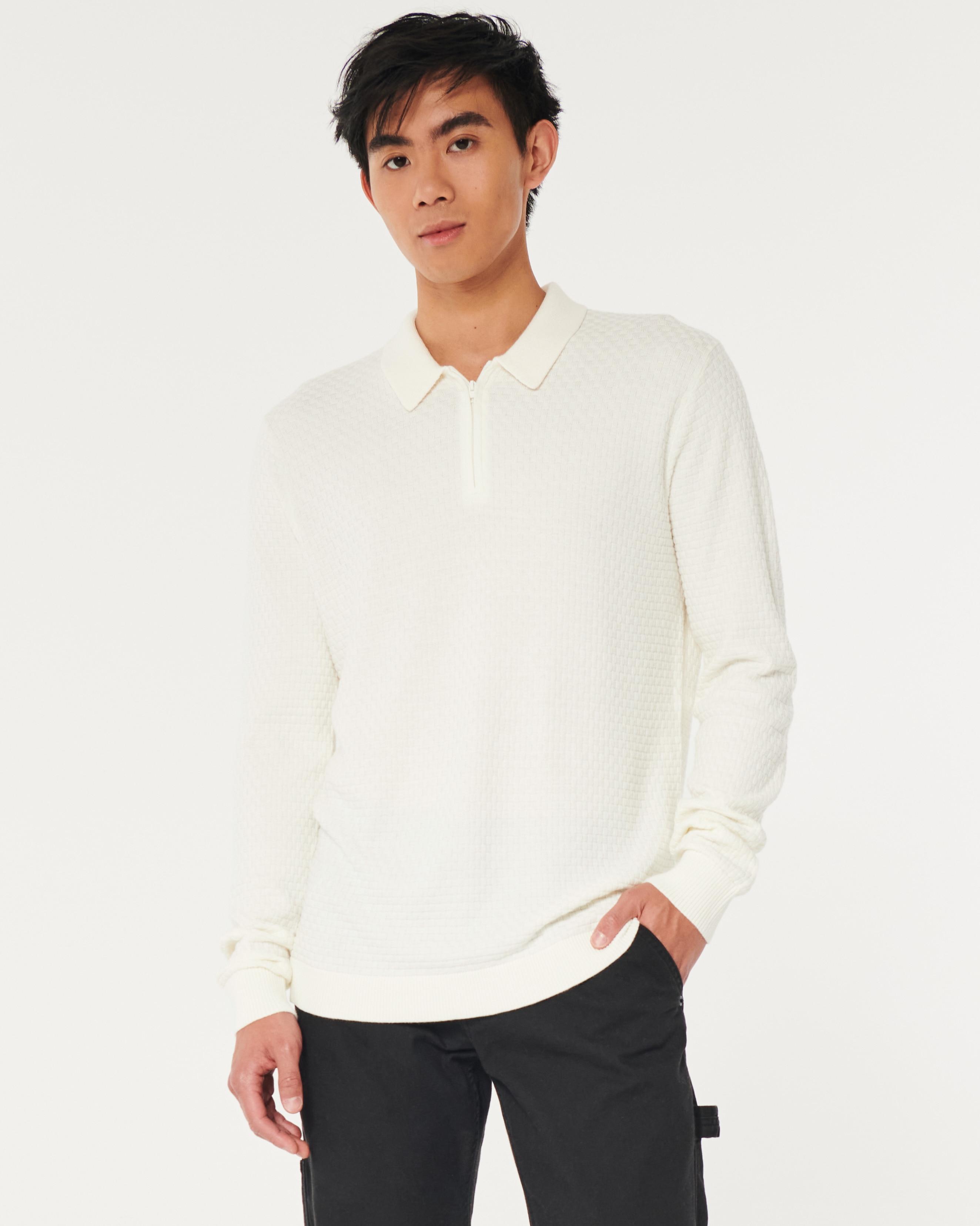 Hollister button shop up sweater