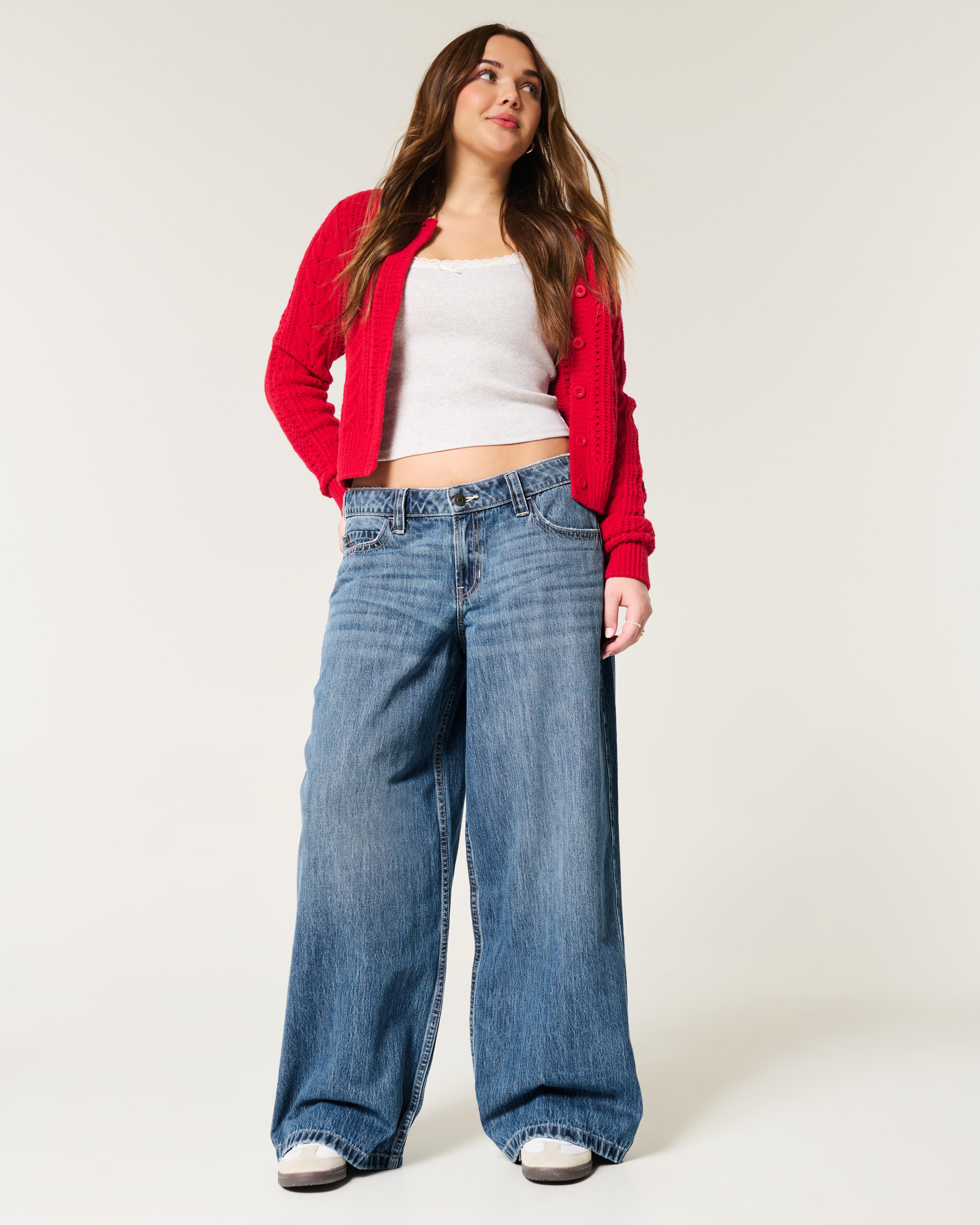 Flare Jeans Red Hollister Pants NWT Hollister Red Corduroy Flare
