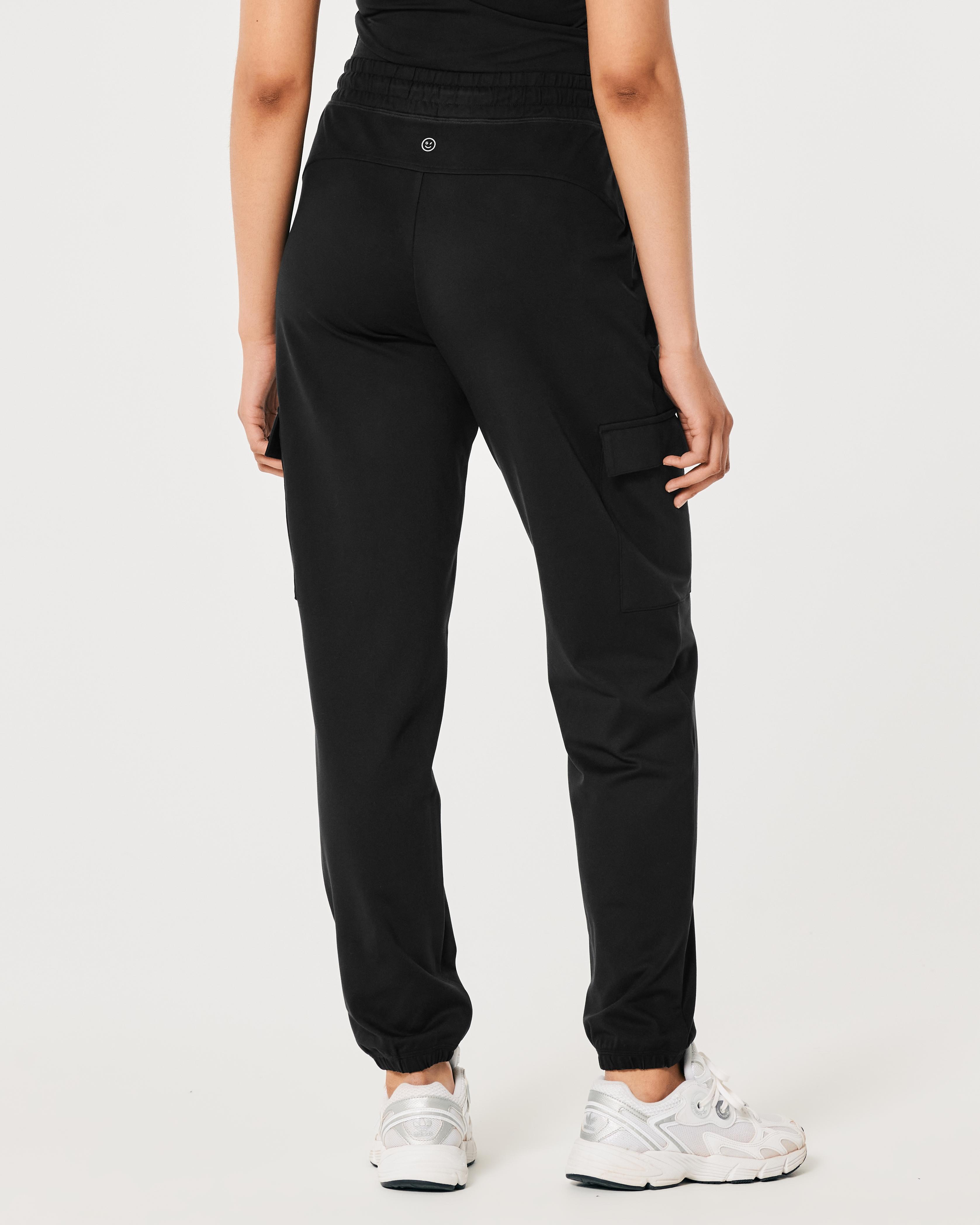 Wide Leg Pants Hollister High Rise Fleece Joggers Hollister