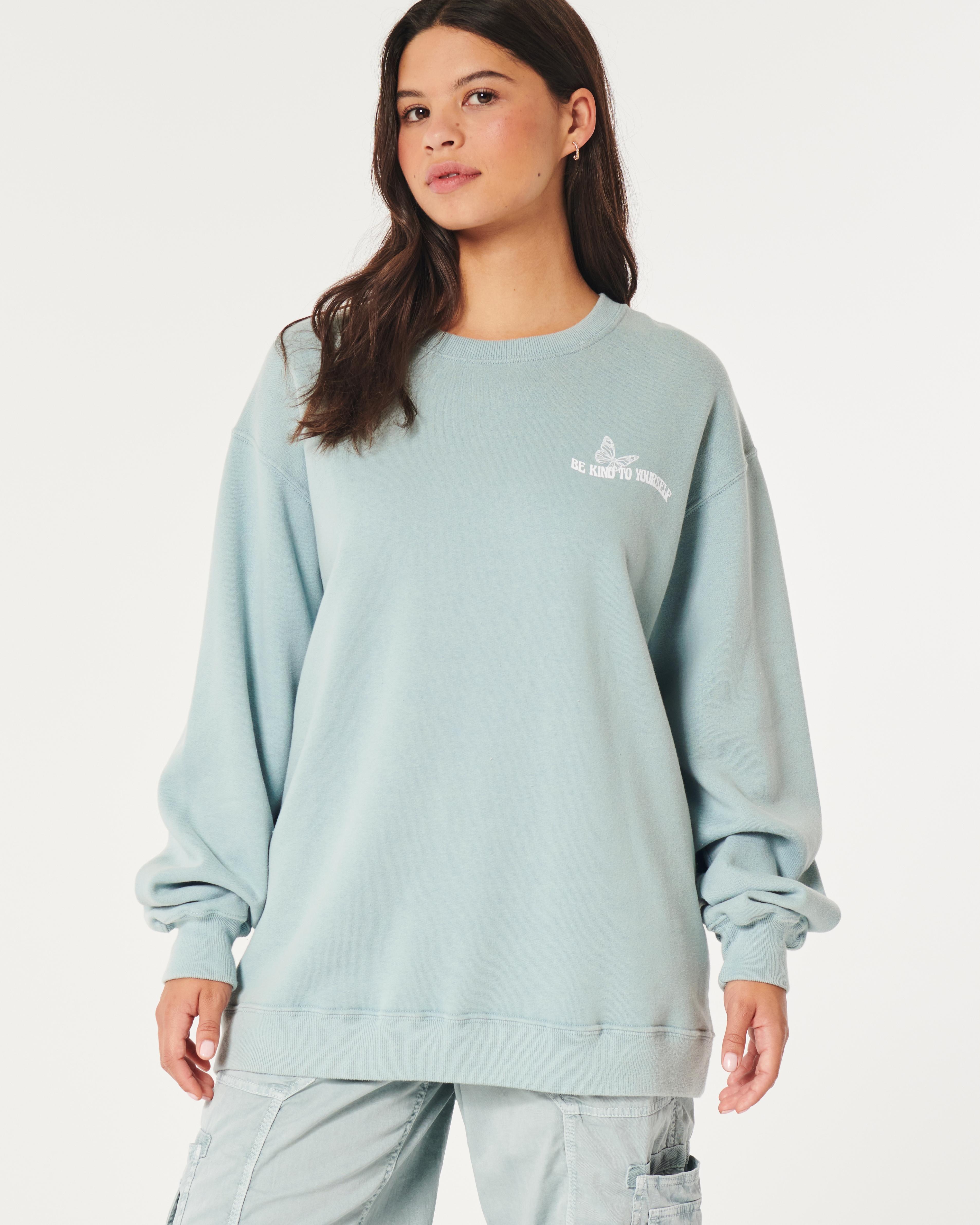 Hollister cheap oversized sweatshirt