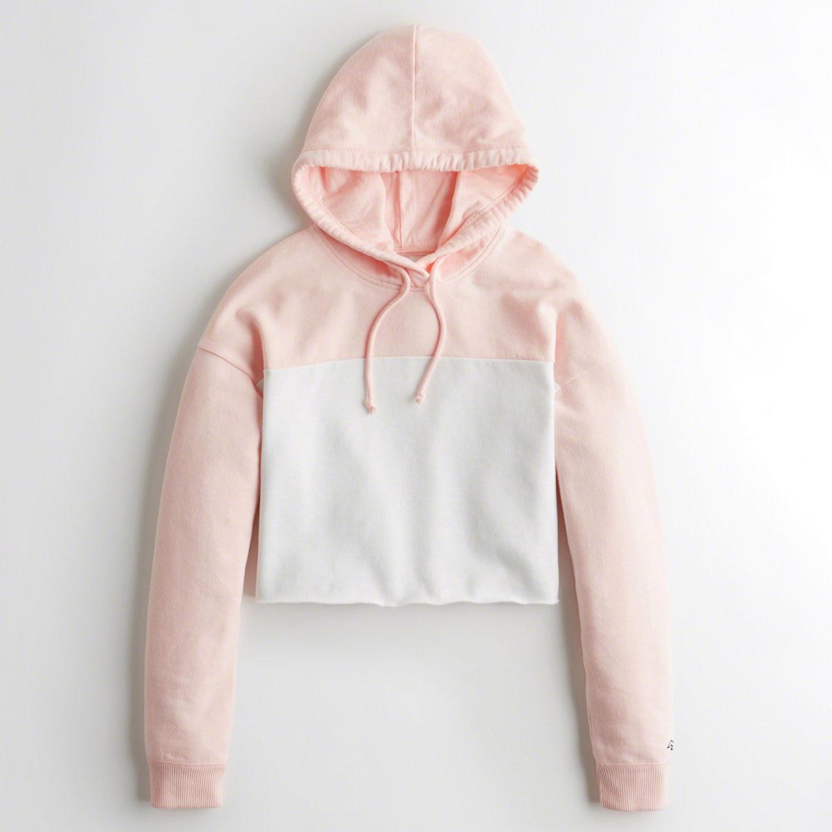 hollister cropped hoodie