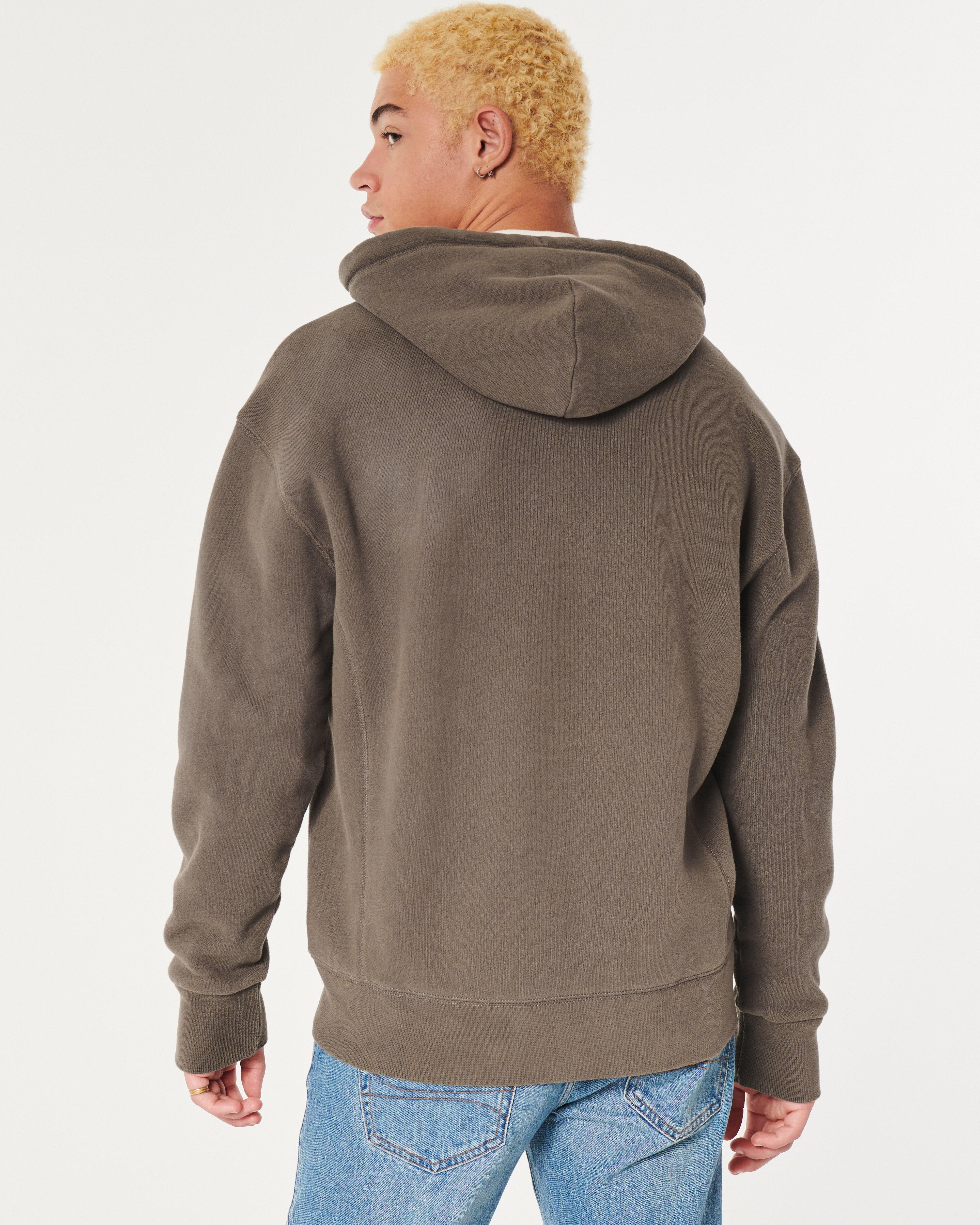 Relaxed Heavyweight Zip-up Hoodie