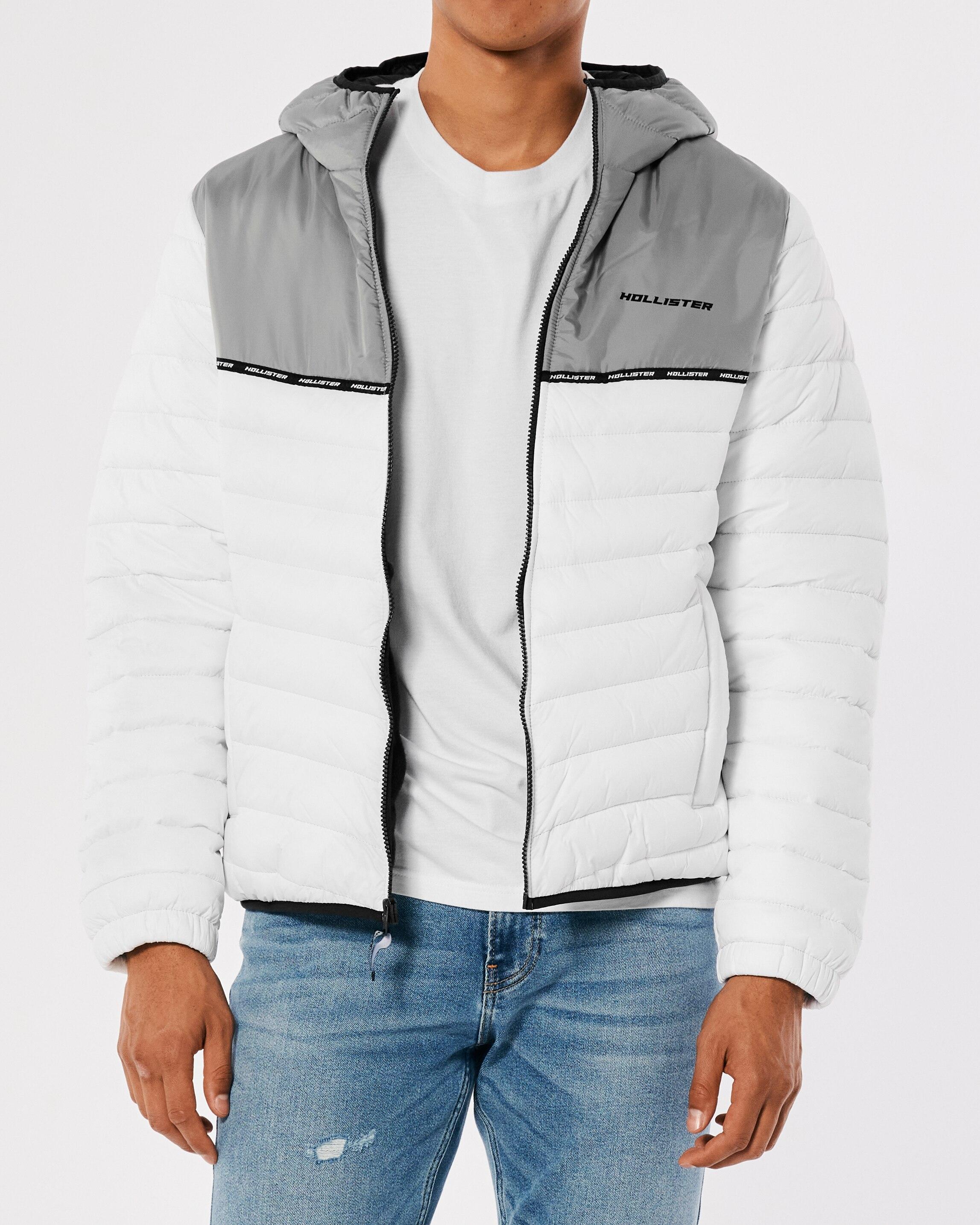 Hollister colorblock sherpa on sale jacket