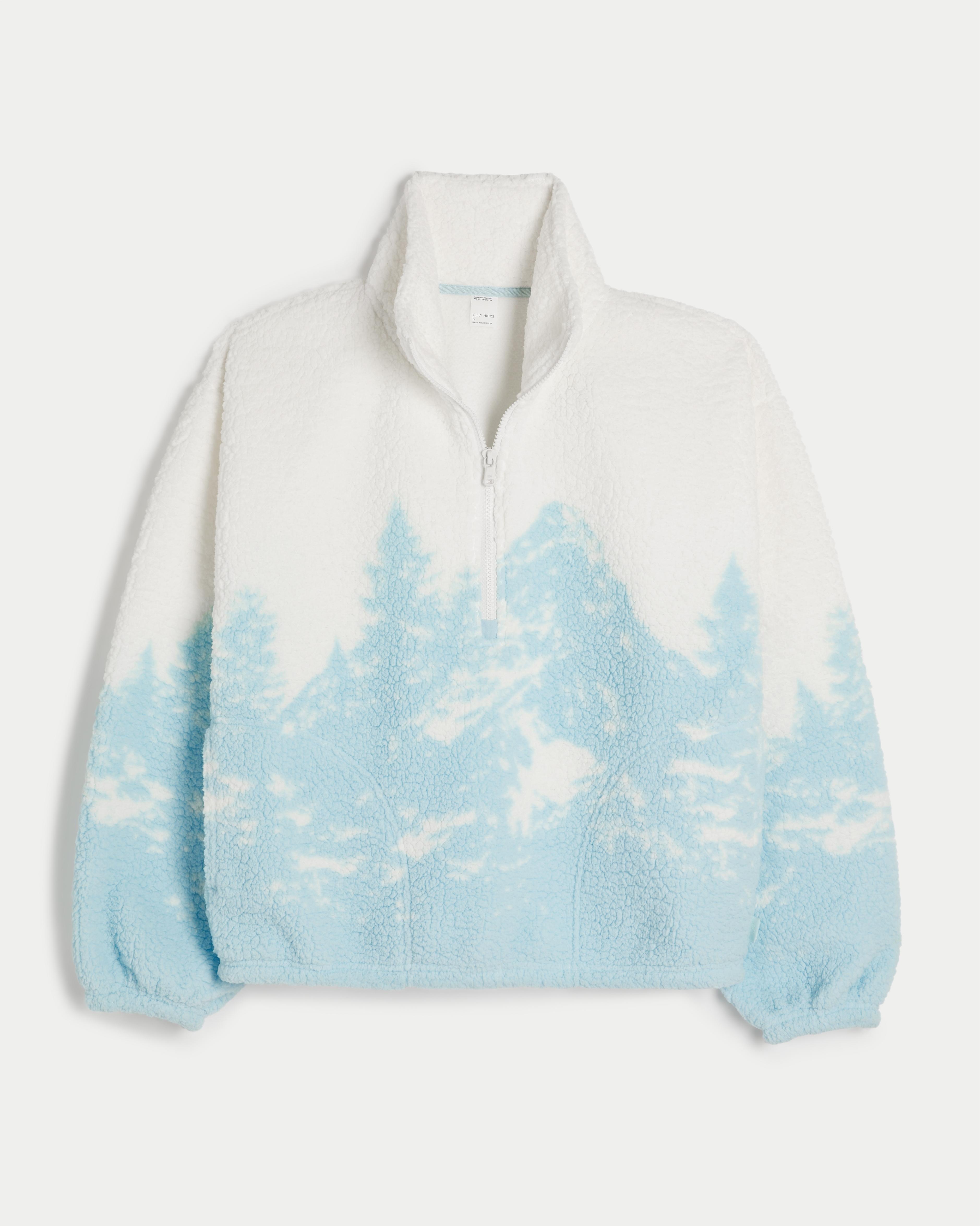 Sherpa pullover hollister deals