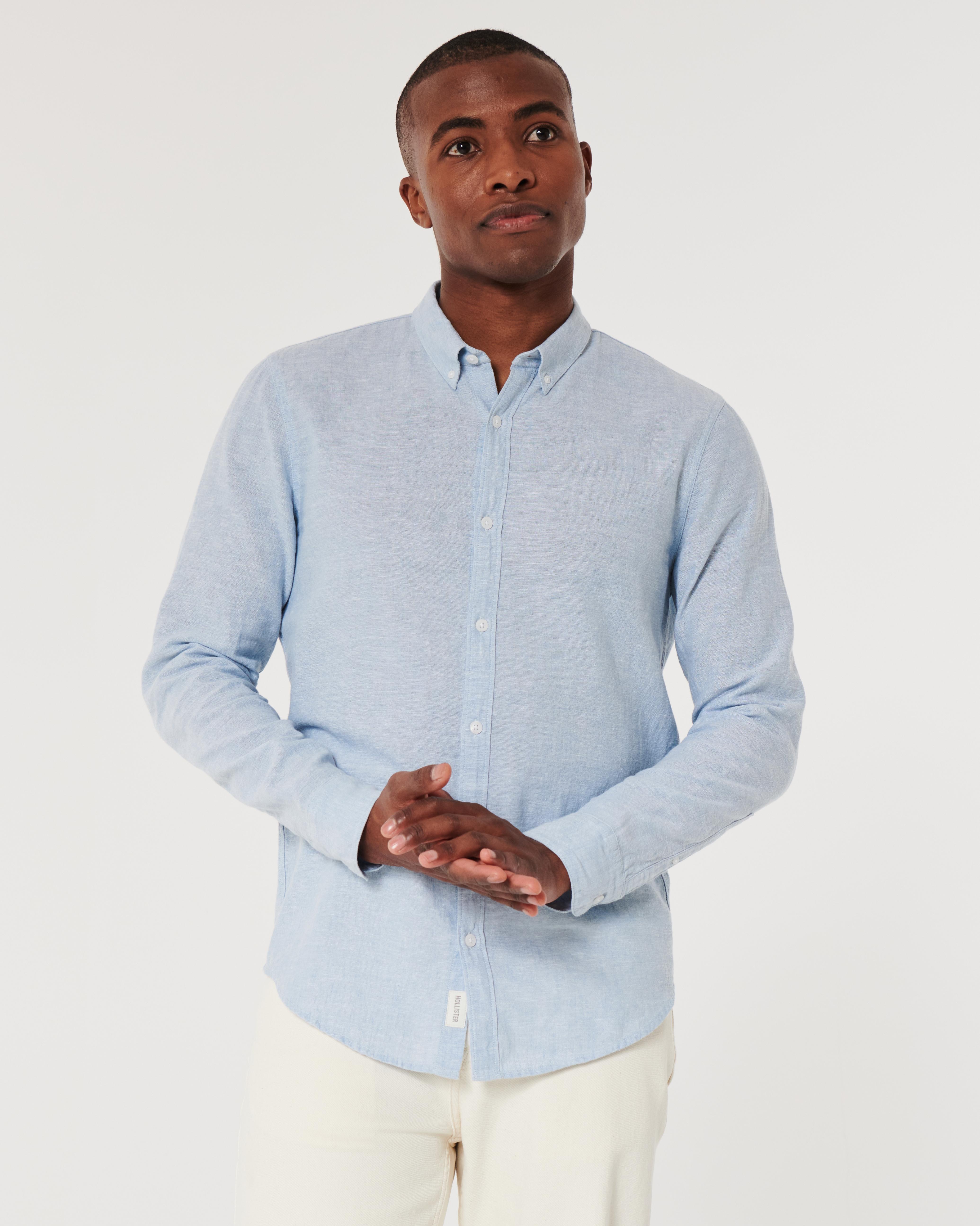 Hollister grandad shirt hotsell