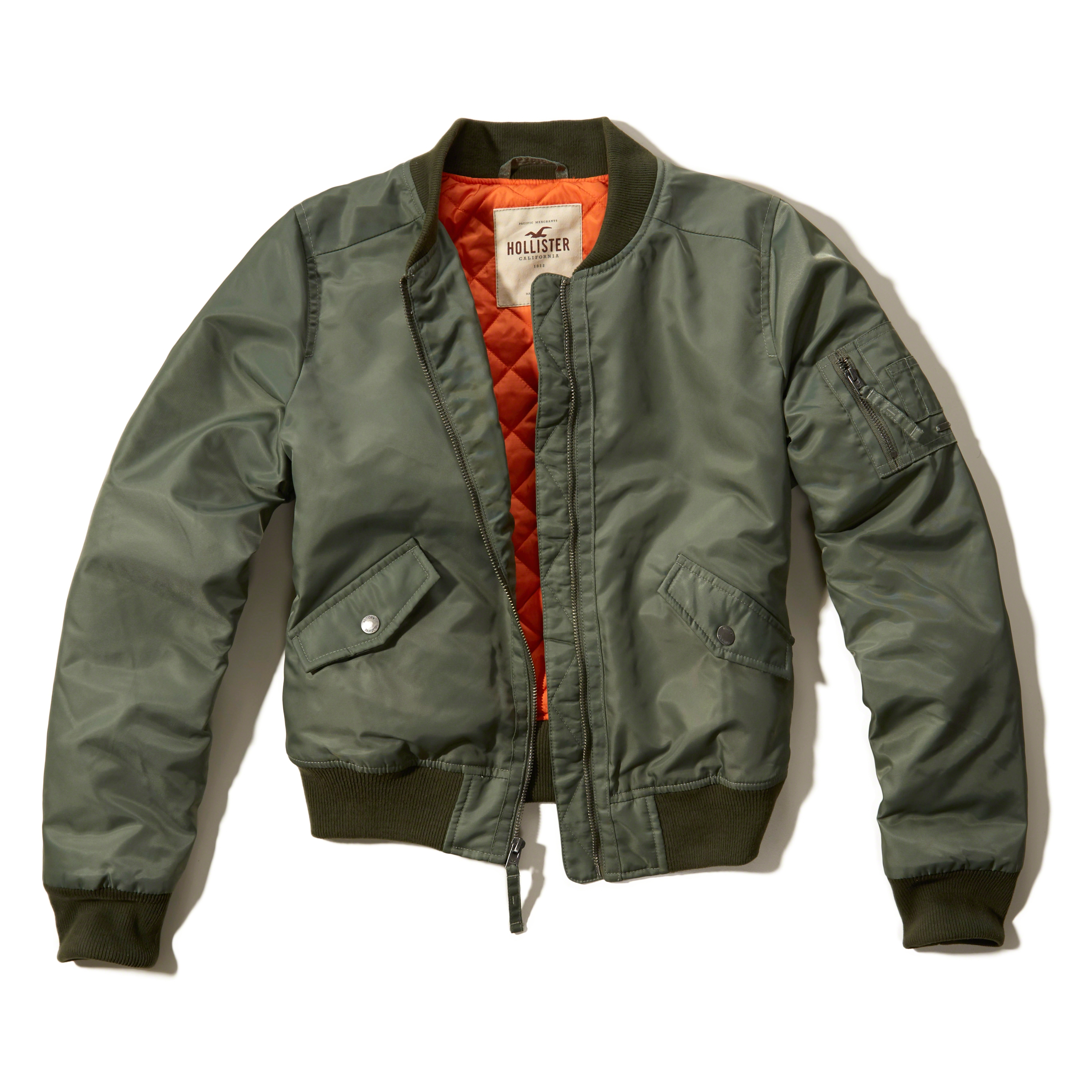 hollister bomber jacket womens