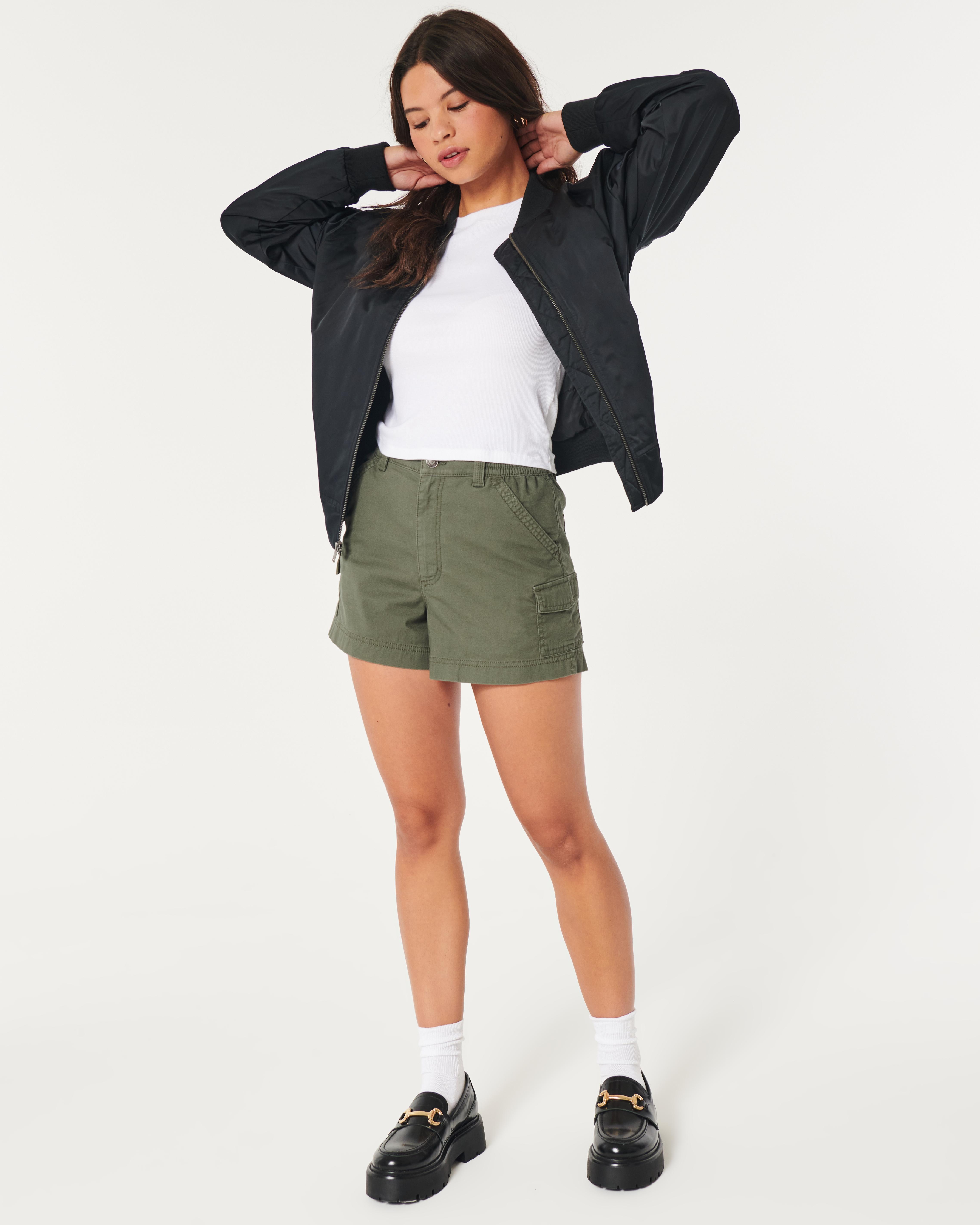 Hollister Denim Shorts Hollister Ultra High Rise Dad Shorts Ultra