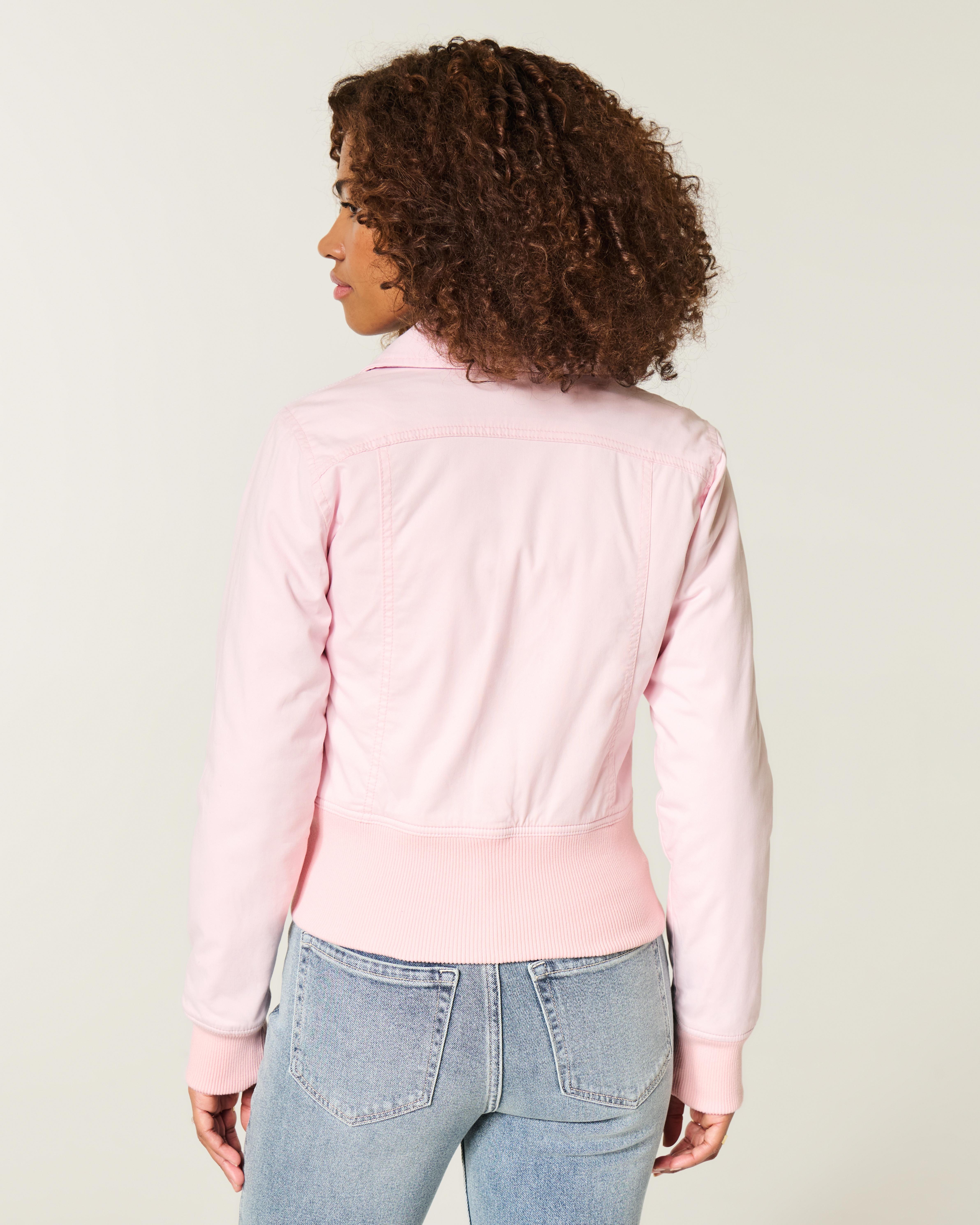 Y2K ホリスター Hollister Twill Zip-Up jacket Hollister Twill Zip-Up Jacket | Arden Fair