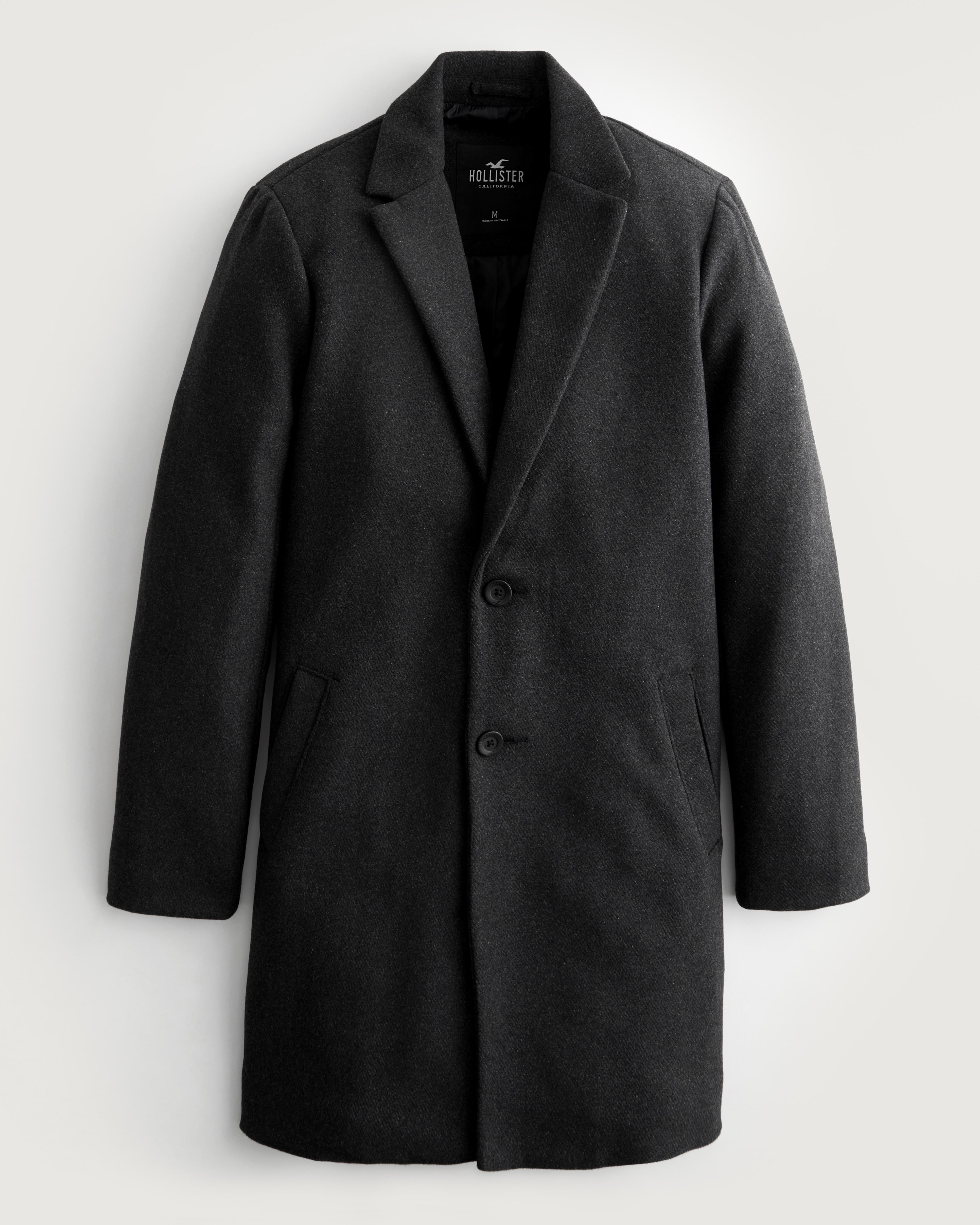 Hollister relaxed topcoat Clearance