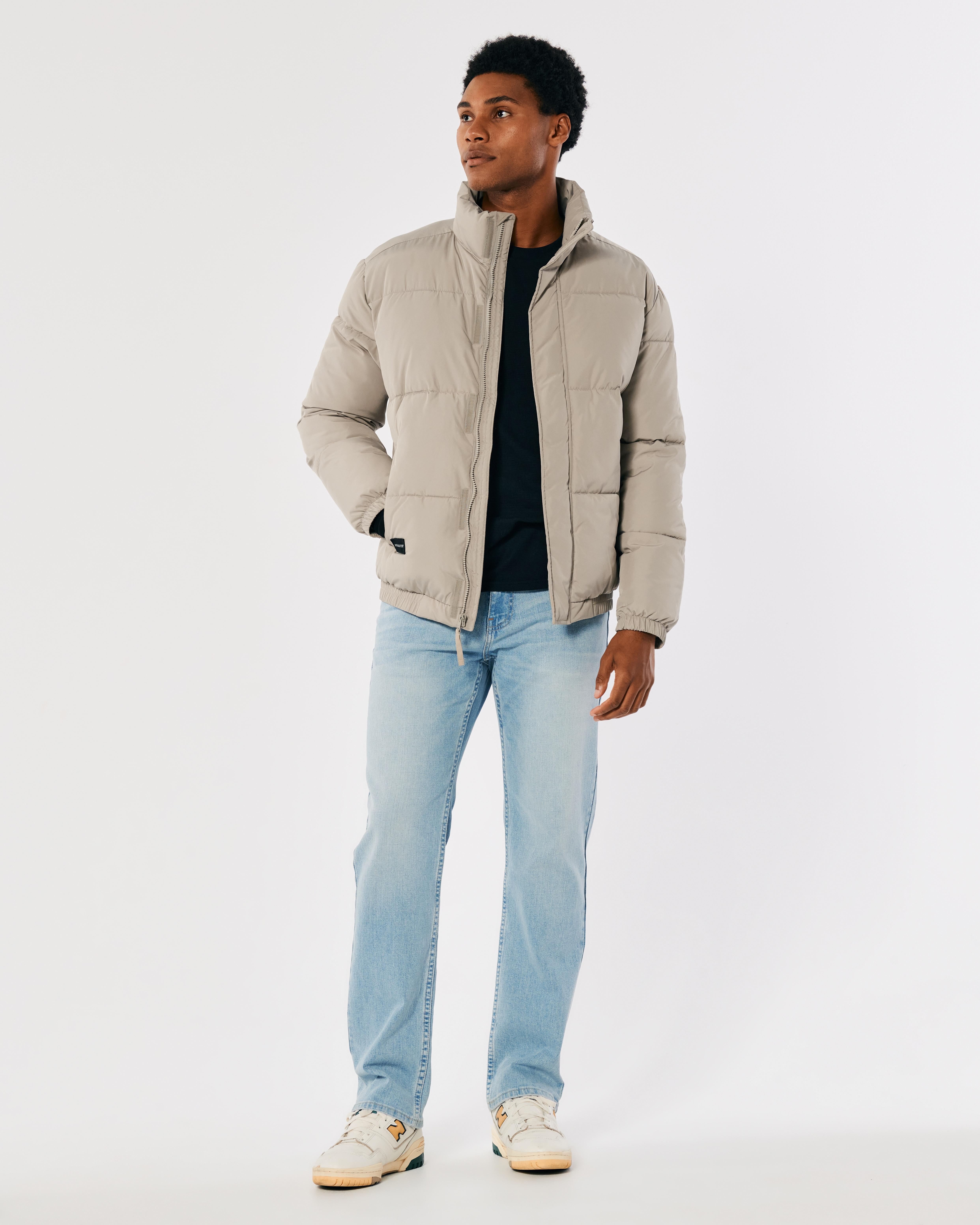 Mock neck Puffer Jacket