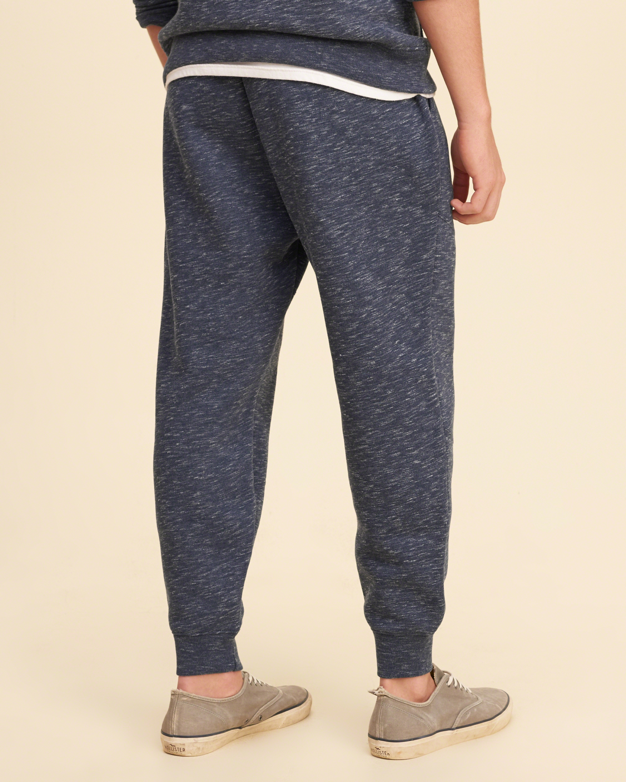 Lyst - Hollister Fleece Jogger Pants in Blue for Men