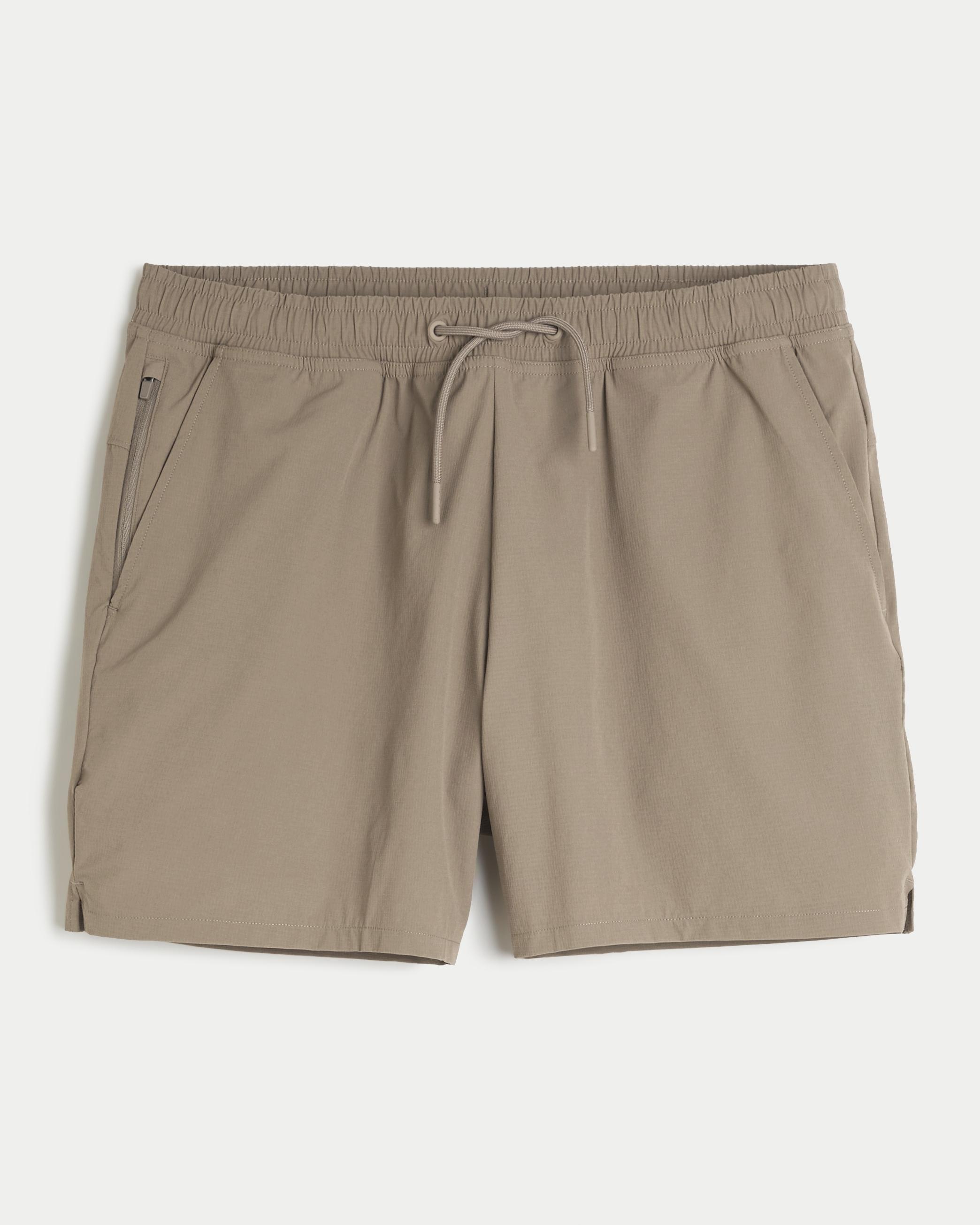 Hollister Gilly Hicks Active Nylon Blend Shorts in Natural for Men