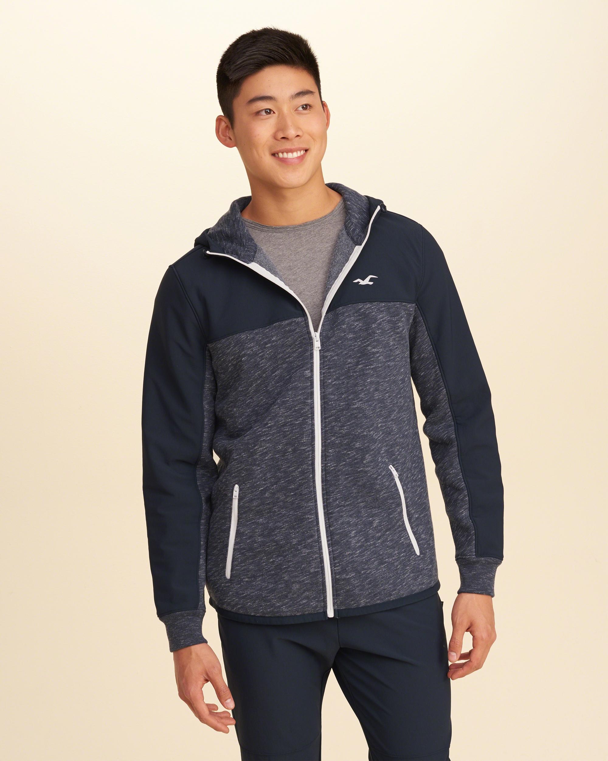 blue hollister hoodie