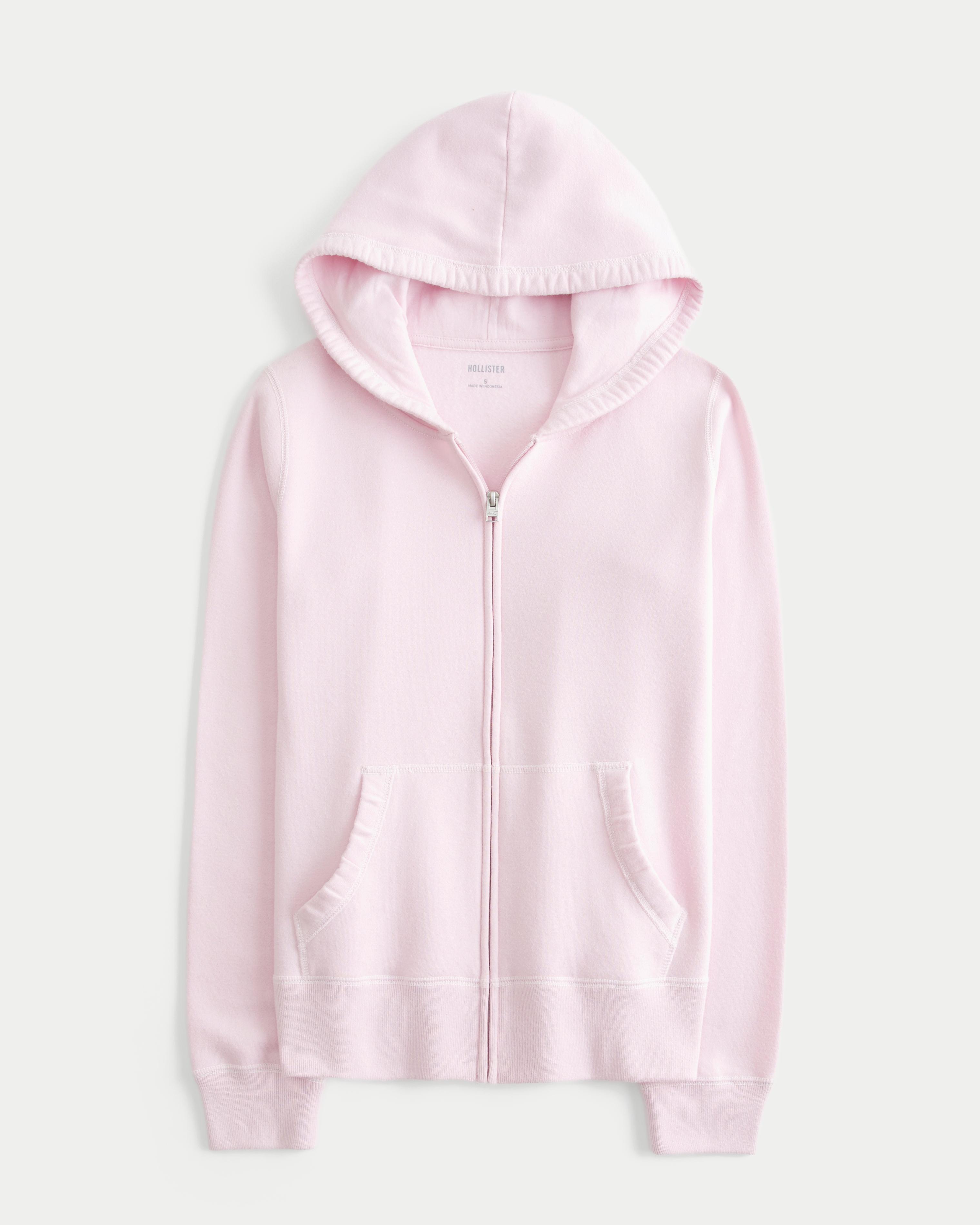 Hollister Hollister Feel Good Zip-up Hoodie in Pink | Lyst UK