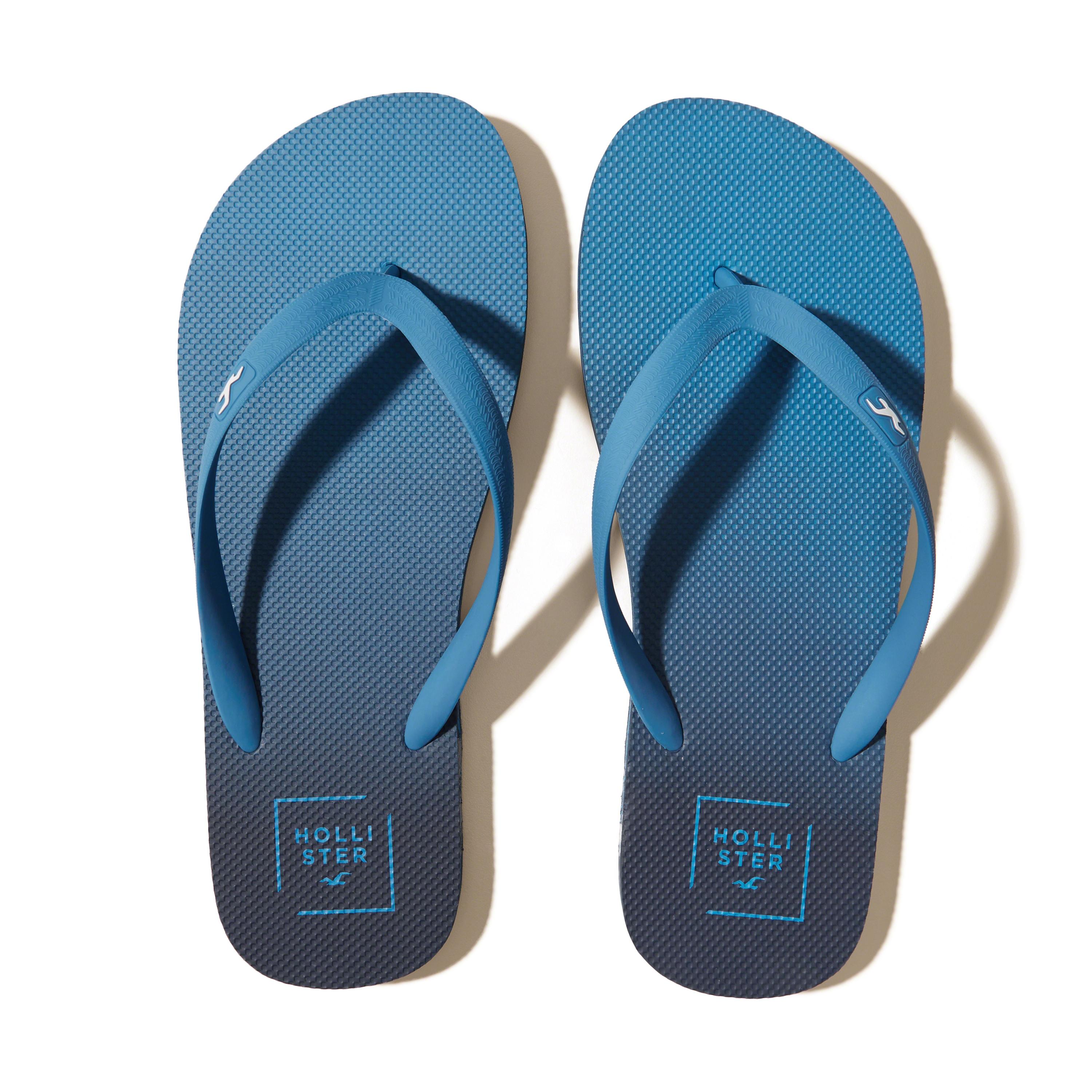 hollister guys flip flops