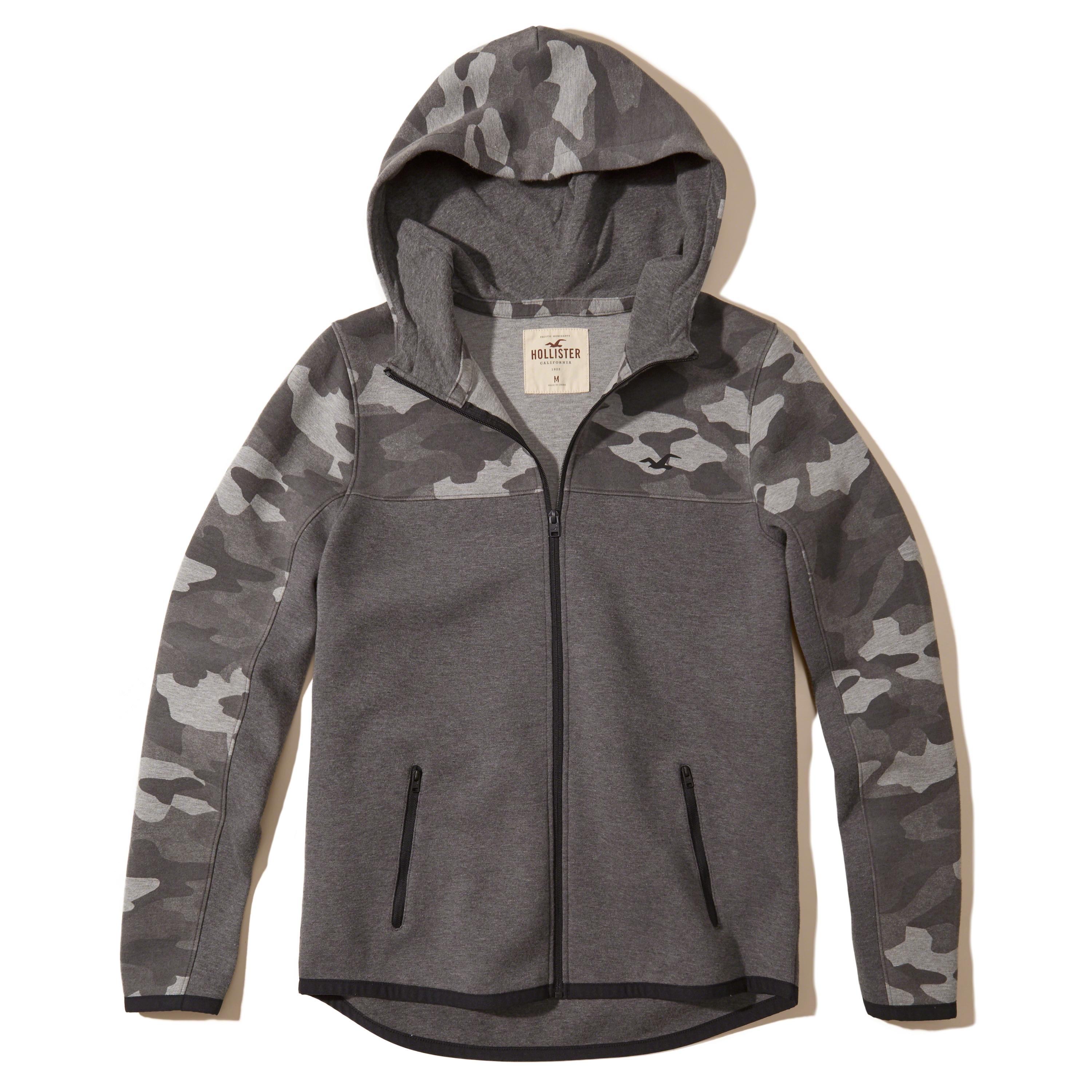 hollister neoprene hoodie