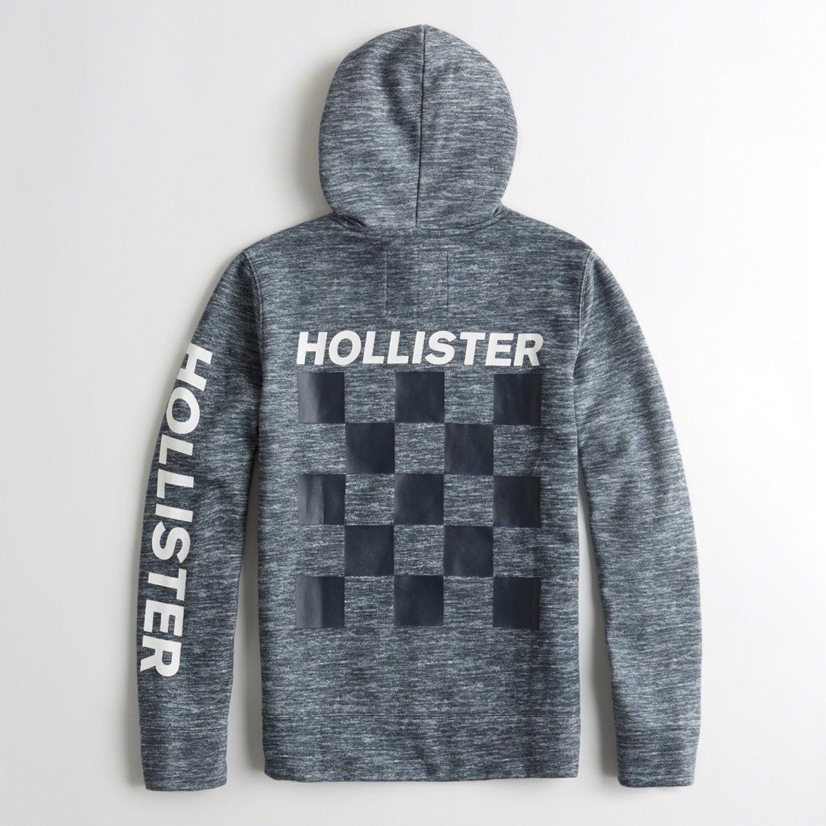 hollister checkerboard hoodie