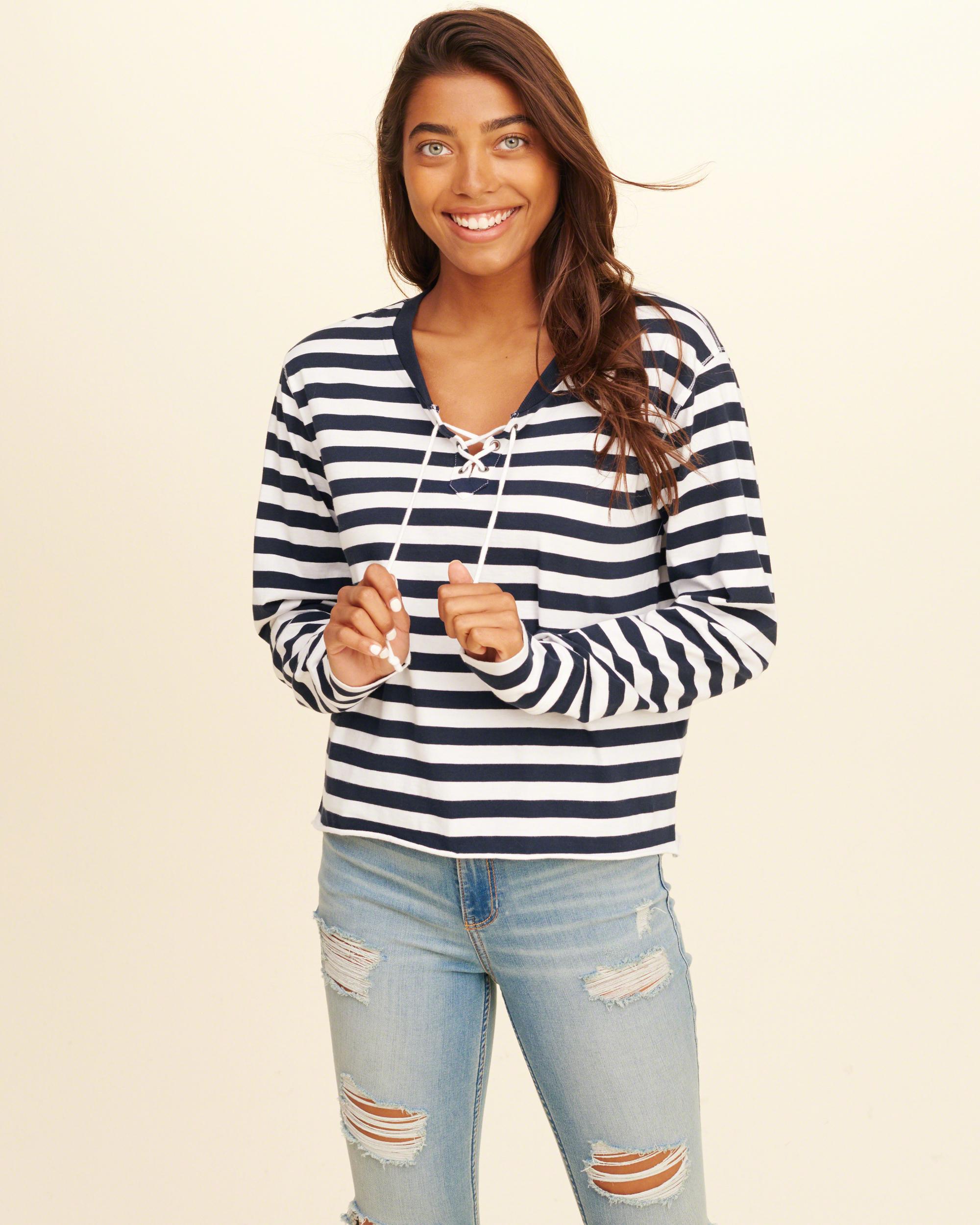 hollister lace shirt