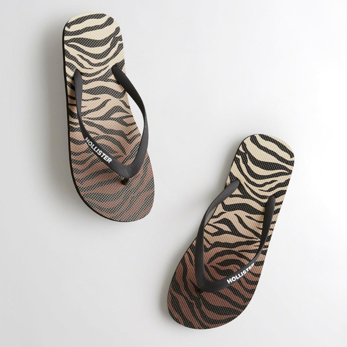 hollister flip flops amazon