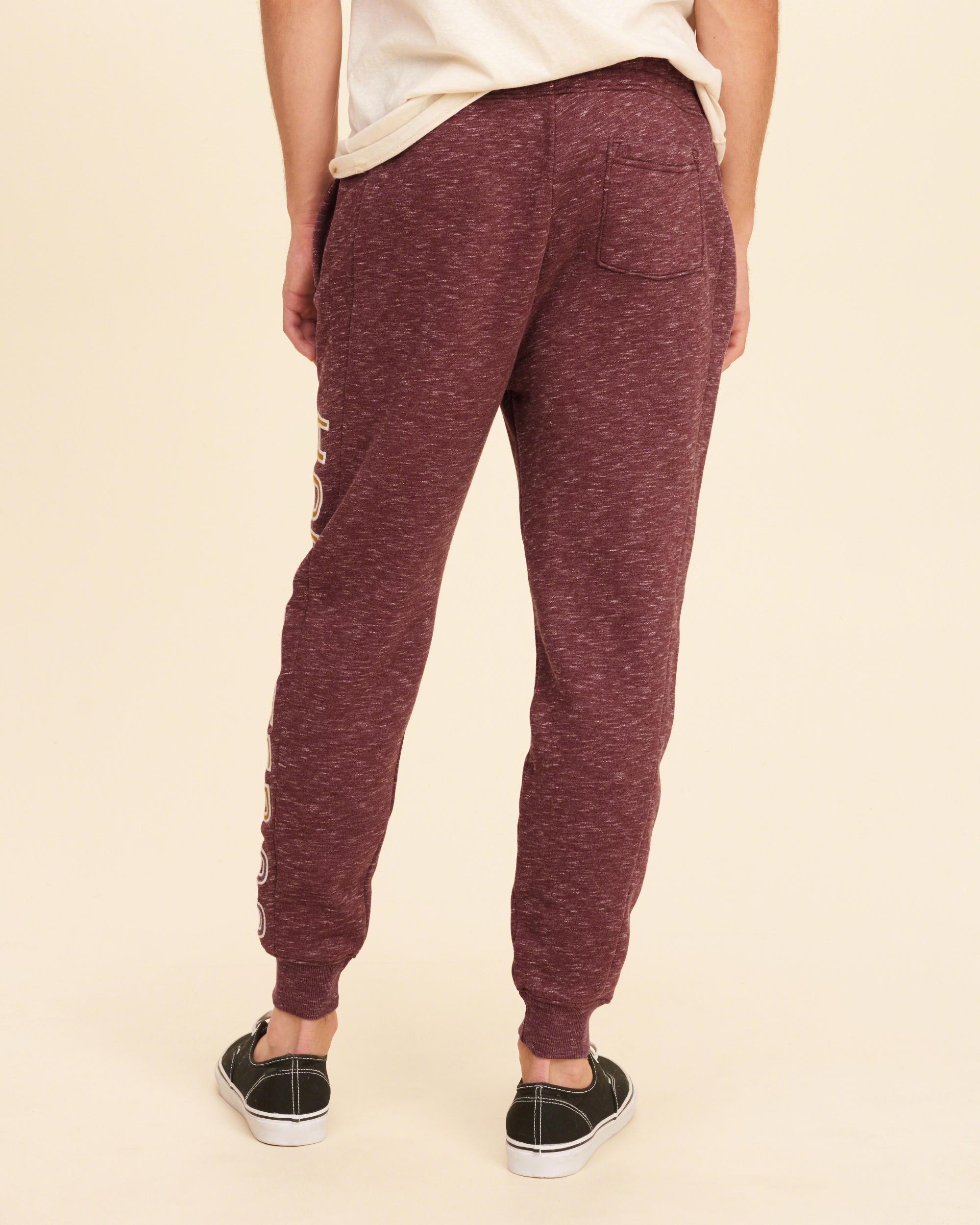 hollister jogger pants mens