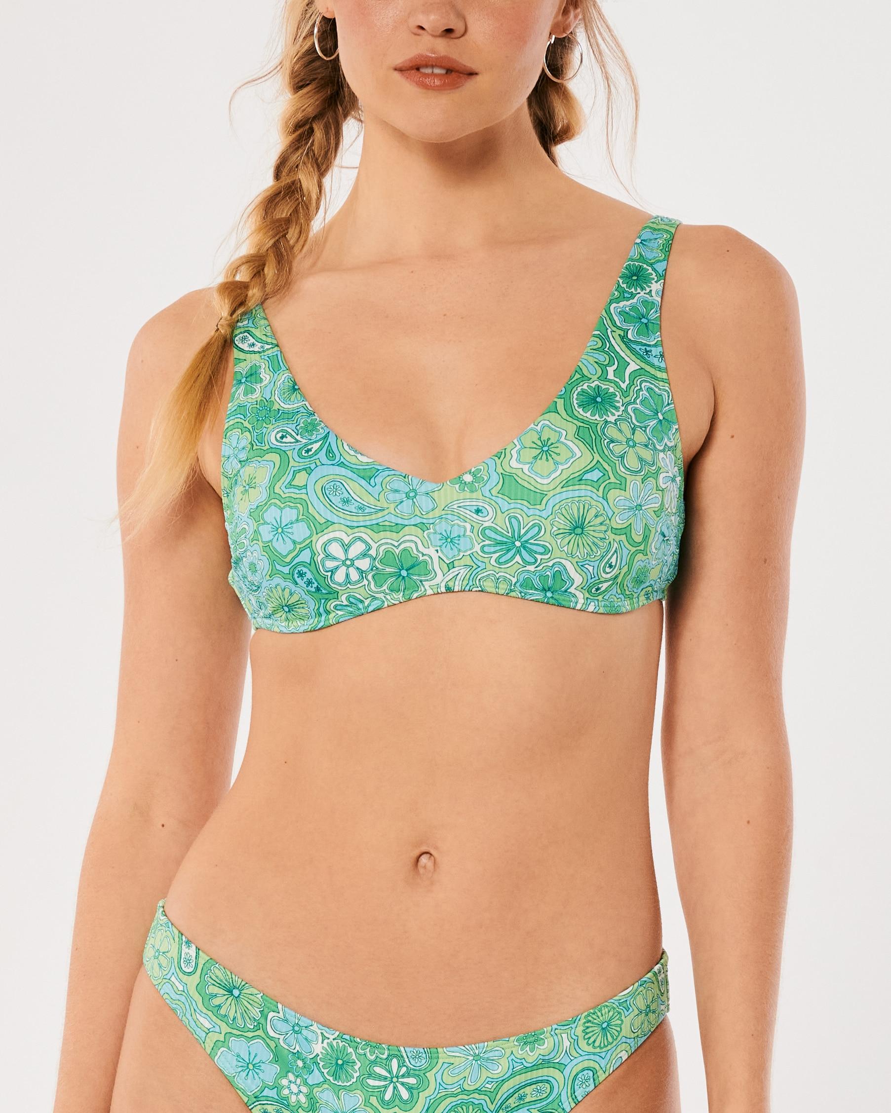 Hollister neon clearance bikini