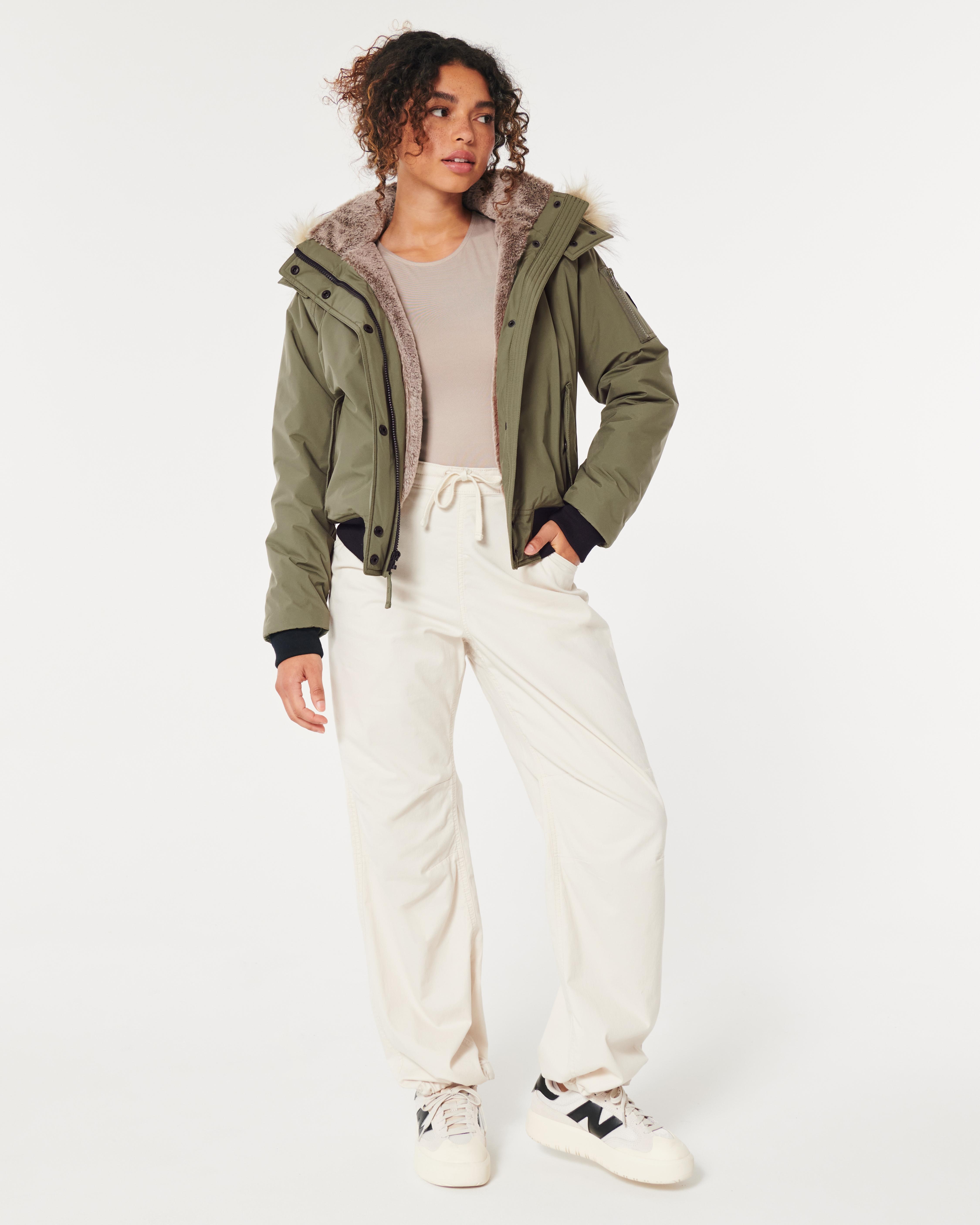 Hollister cargo top jacket
