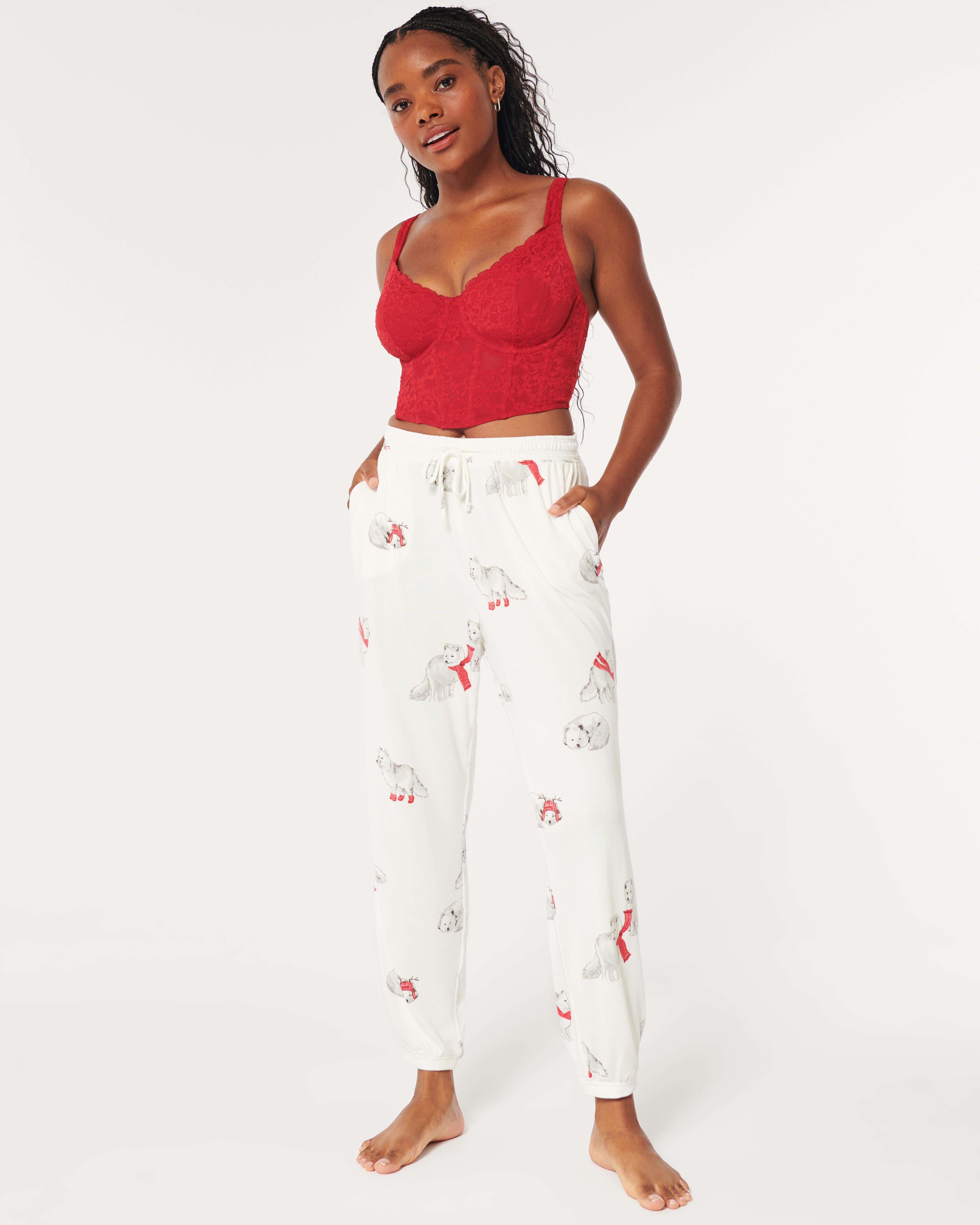 Gilly hicks waffle online sleep joggers