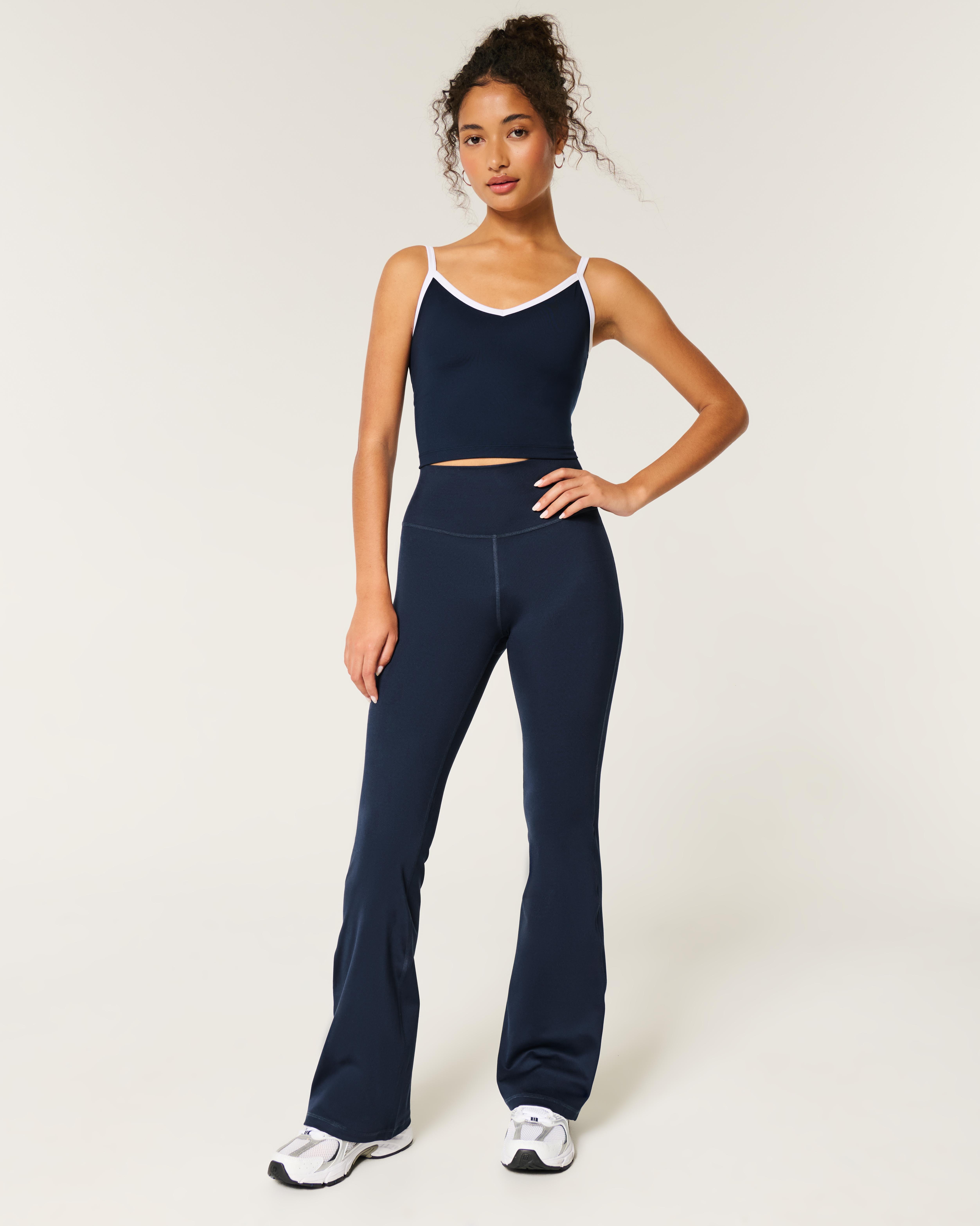 Hollister Gilly Hicks Active Recharge Flare Leggings in Blue Lyst UK